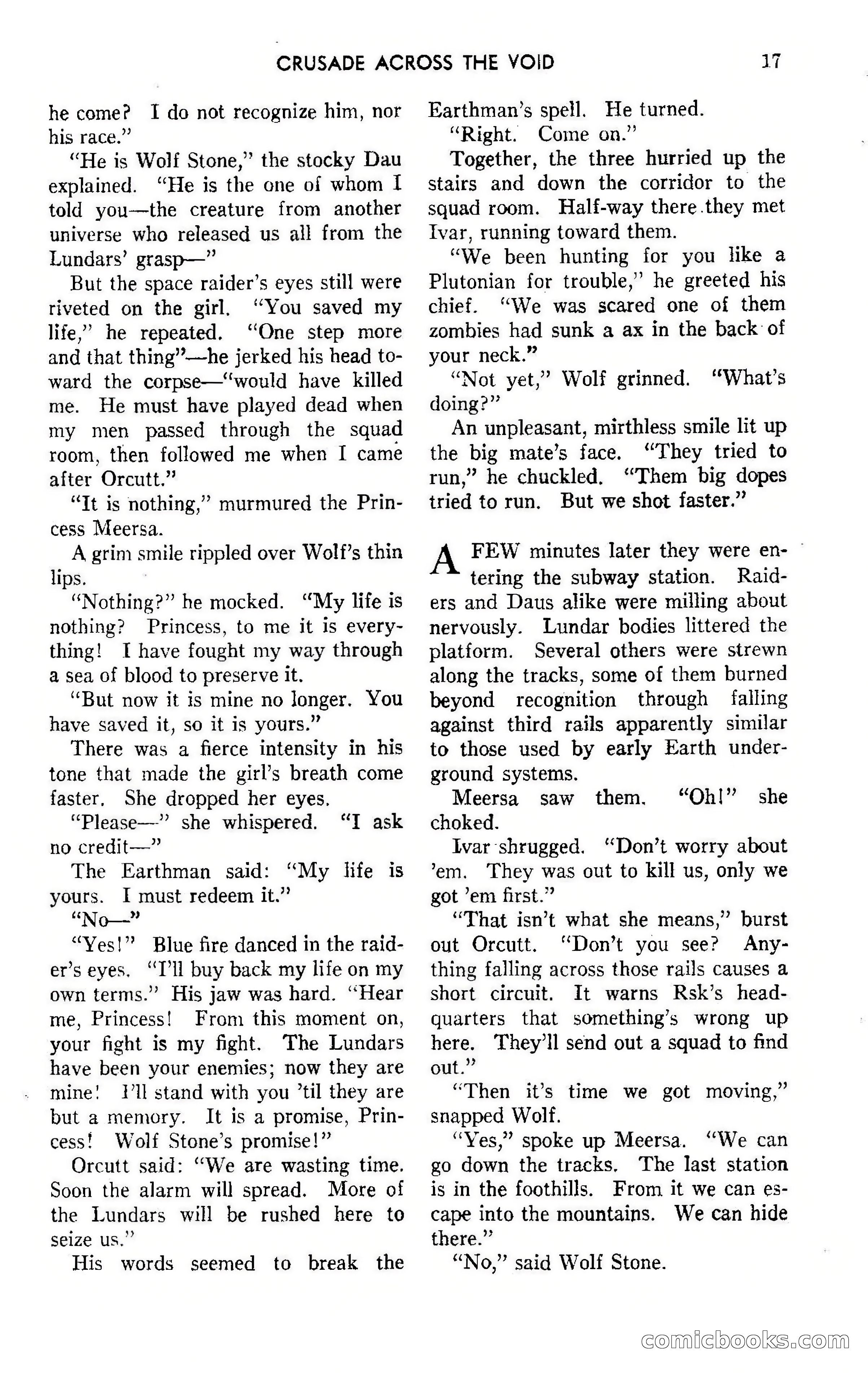 Amazing Stories, October 1942 — page 17 of 244