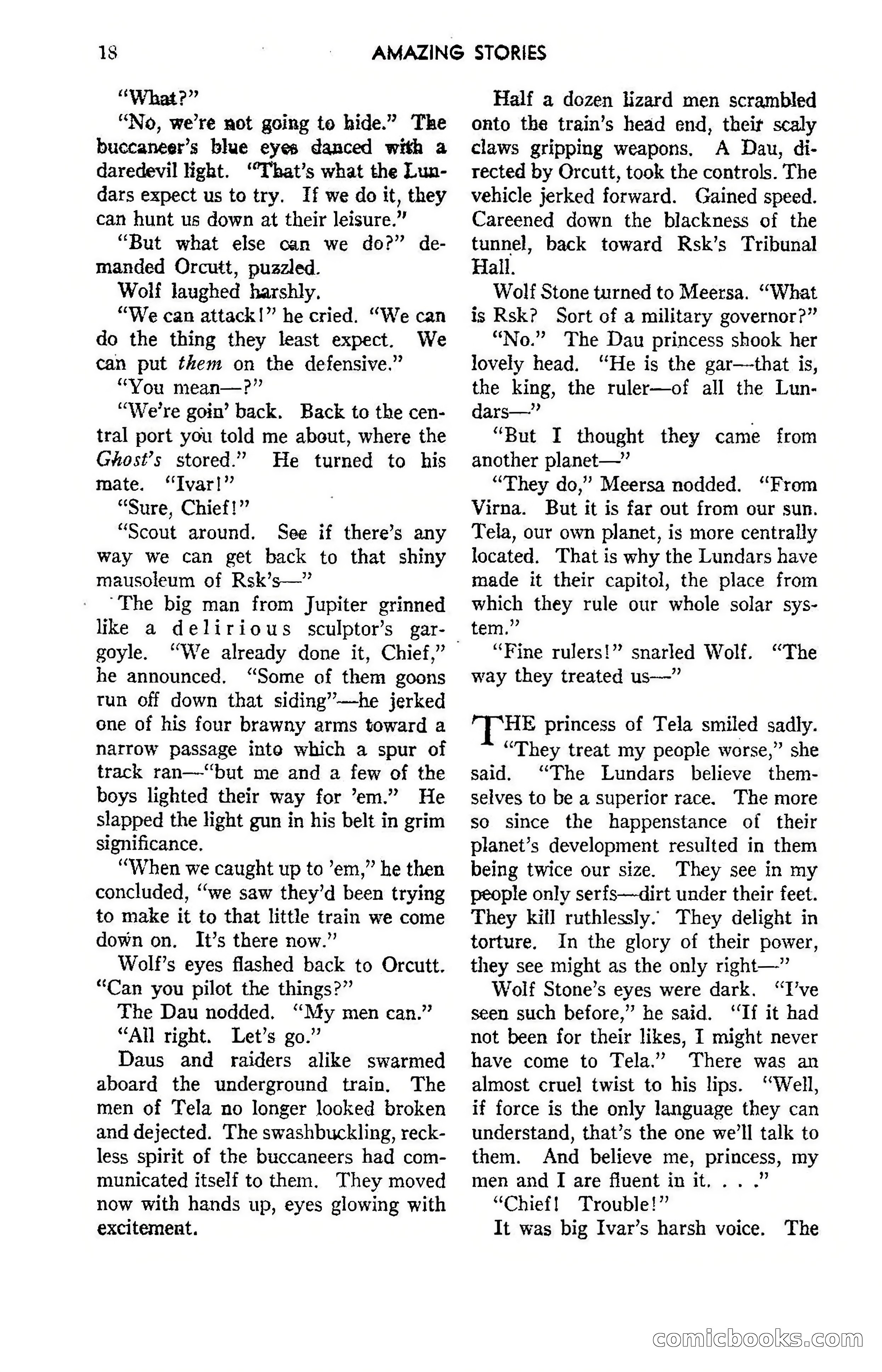 Amazing Stories, October 1942 — page 18 of 244