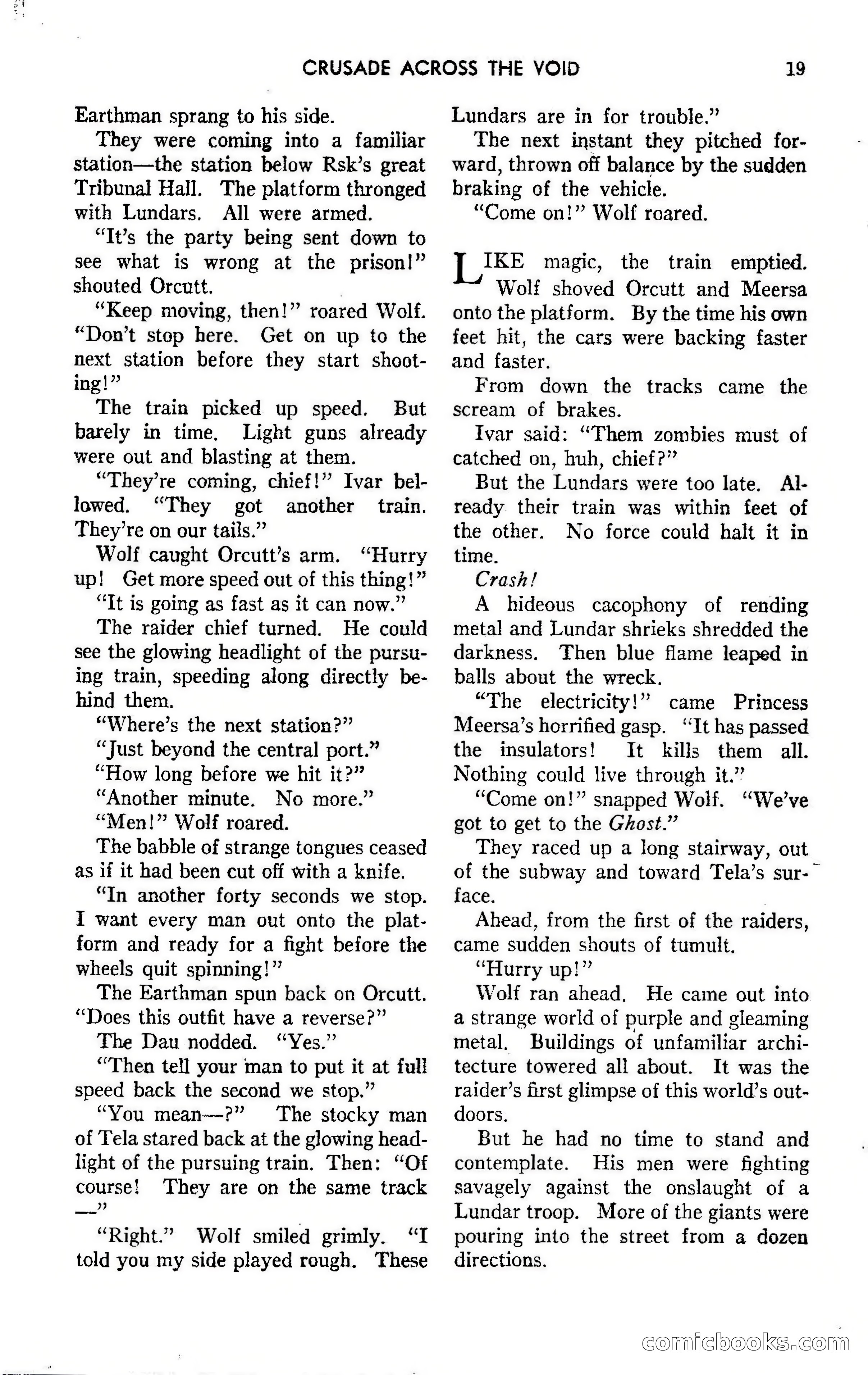 Amazing Stories, October 1942 — page 19 of 244