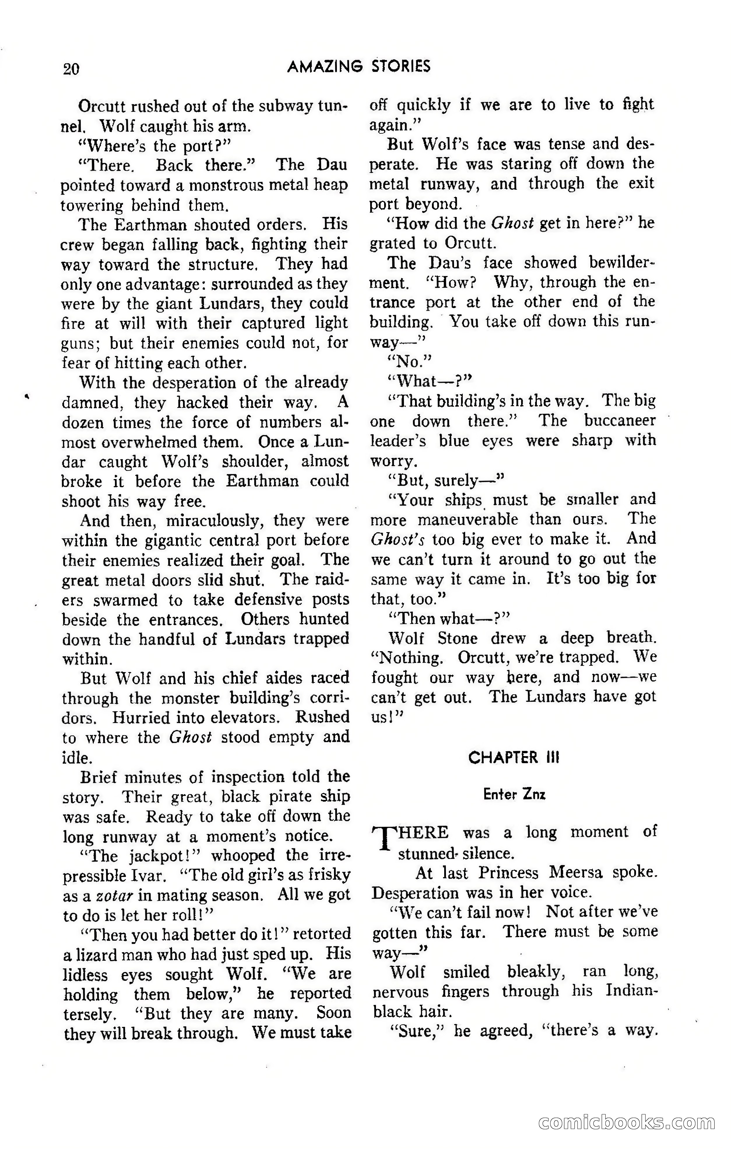 Amazing Stories, October 1942 — page 20 of 244