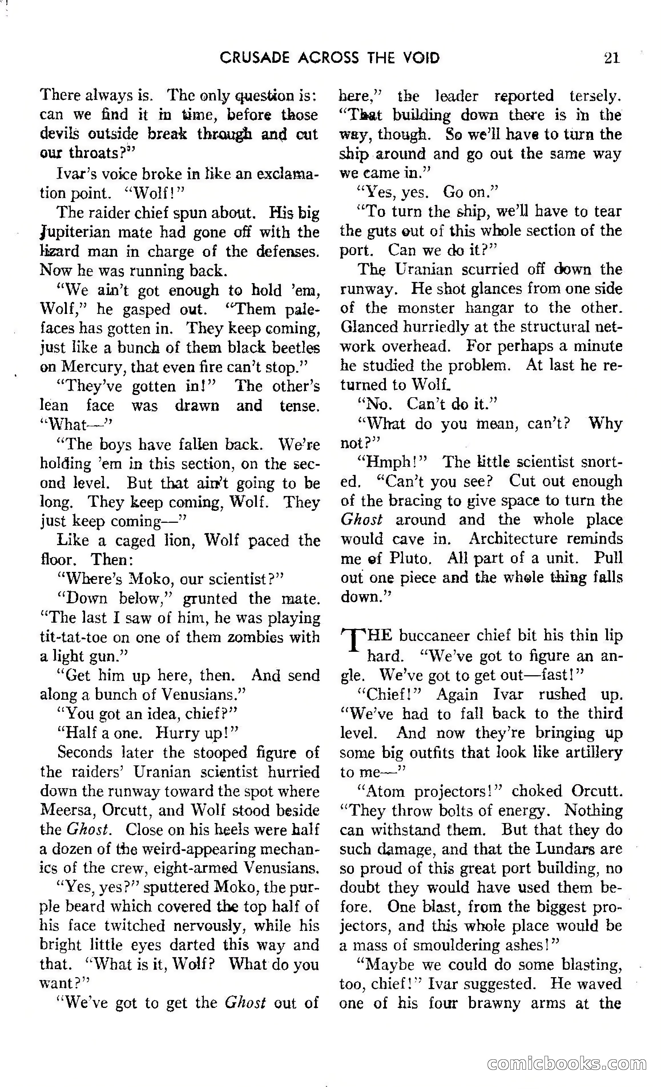 Amazing Stories, October 1942 — page 21 of 244