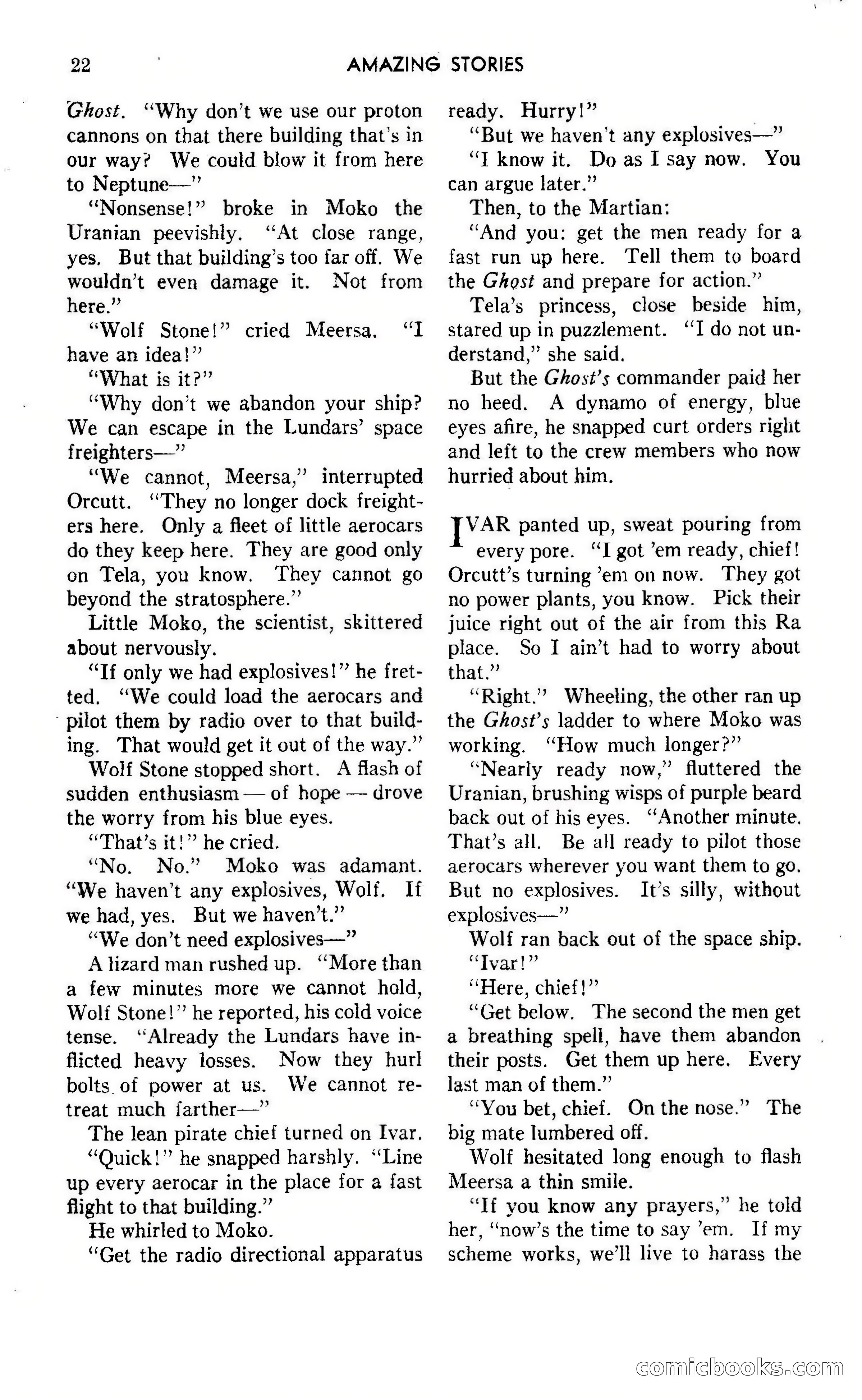 Amazing Stories, October 1942 — page 22 of 244