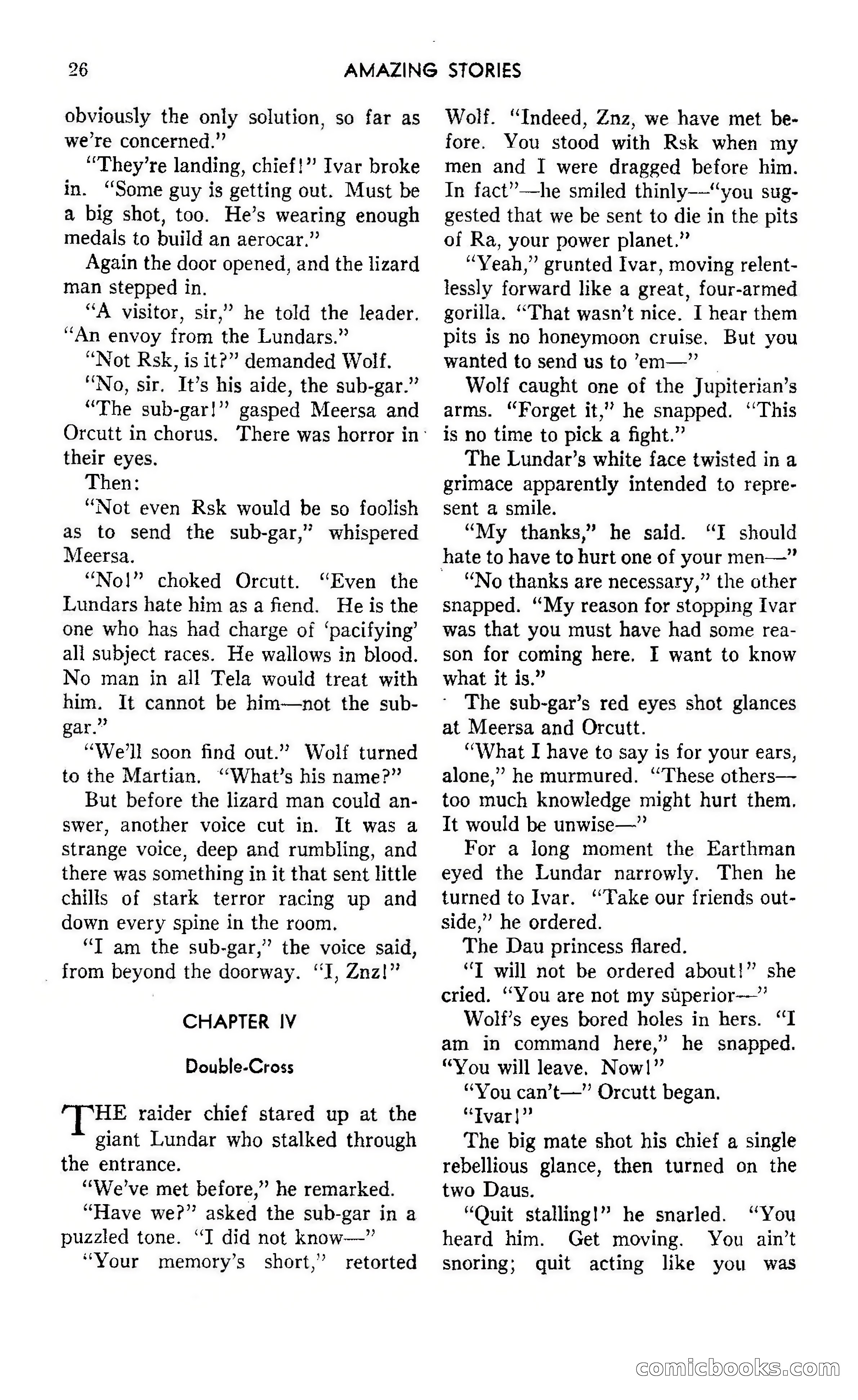 Amazing Stories, October 1942 — page 26 of 244