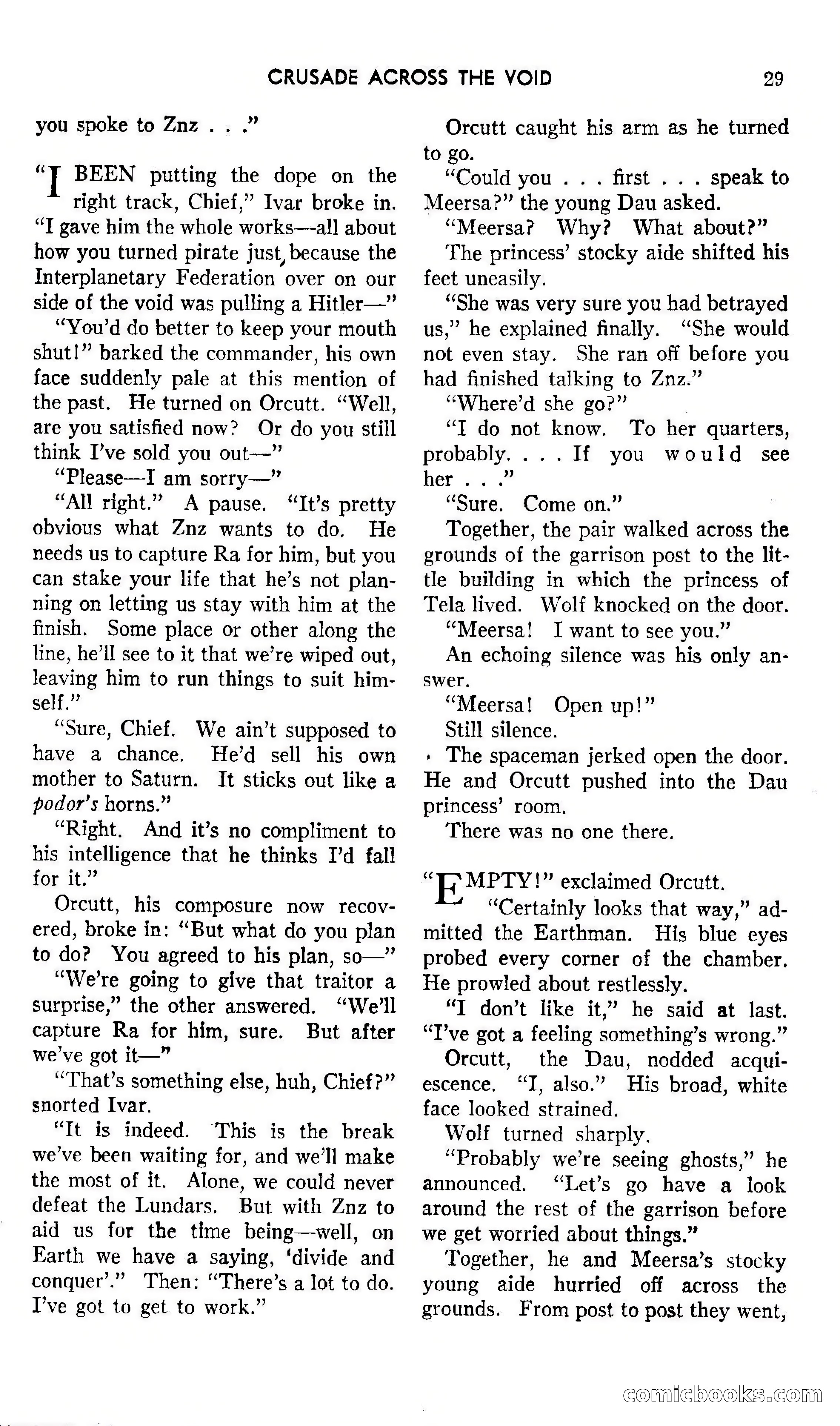 Amazing Stories, October 1942 — page 29 of 244