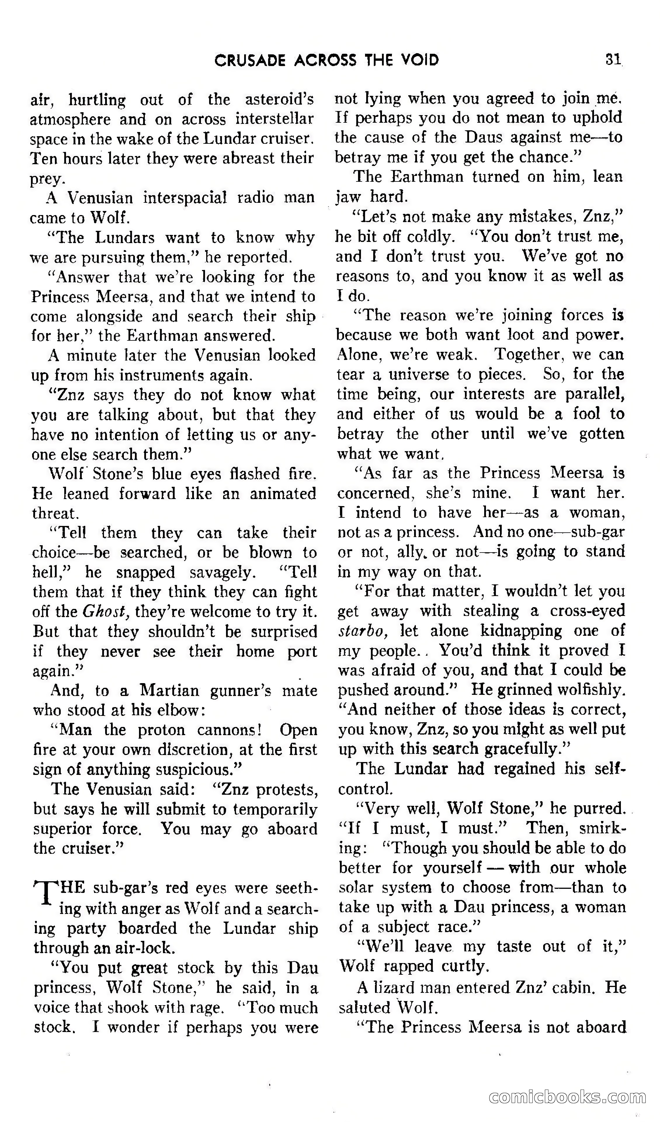 Amazing Stories, October 1942 — page 31 of 244
