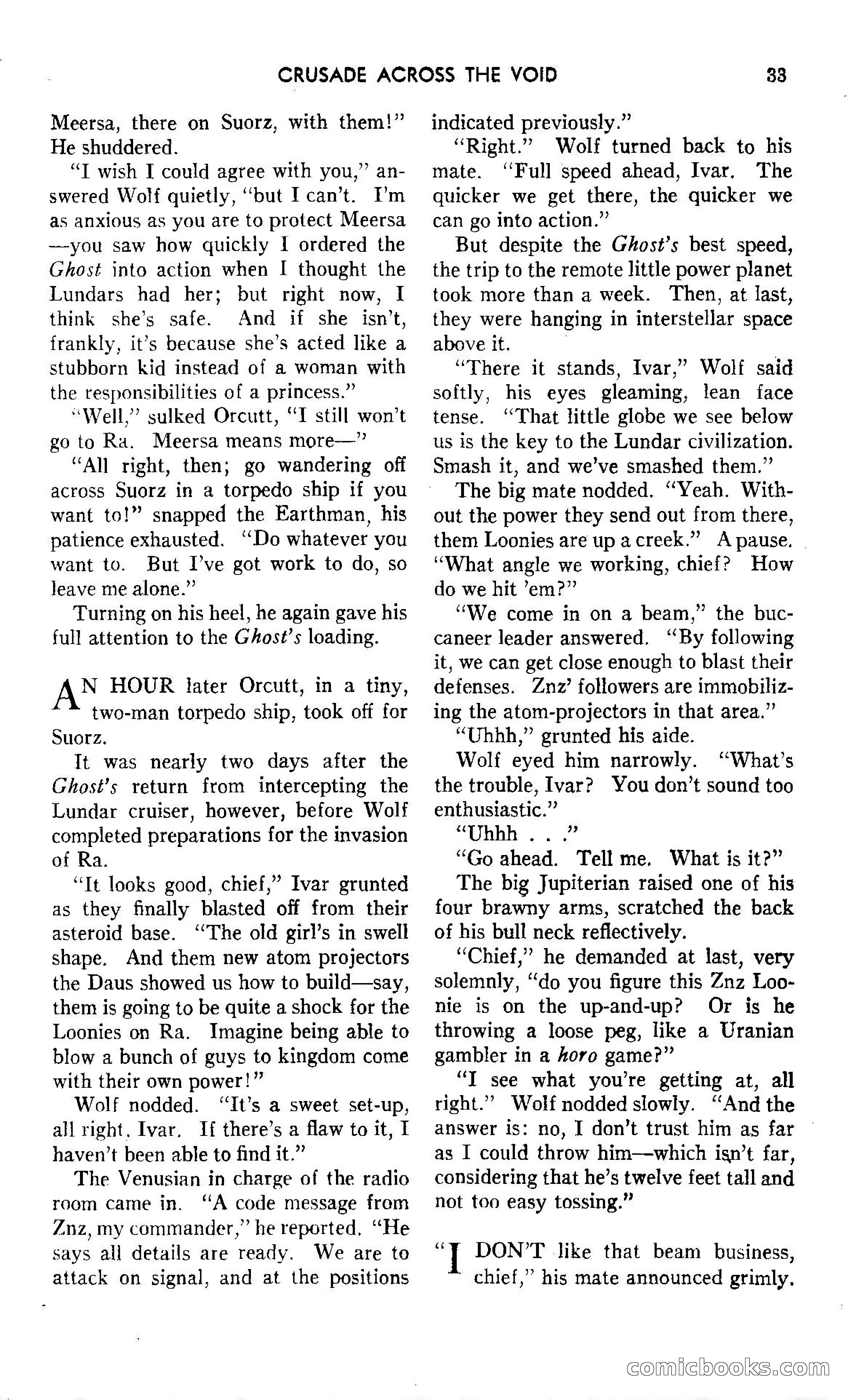 Amazing Stories, October 1942 — page 33 of 244