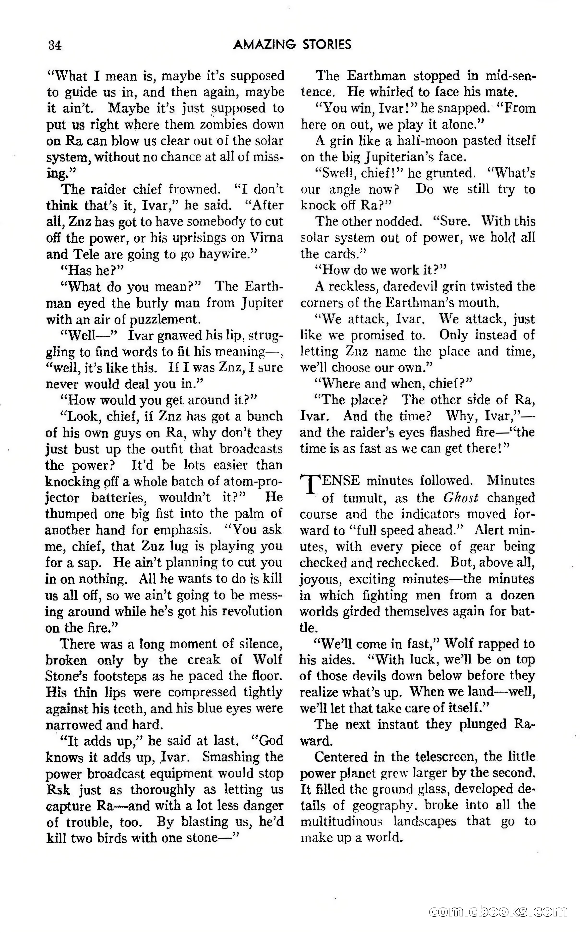Amazing Stories, October 1942 — page 34 of 244