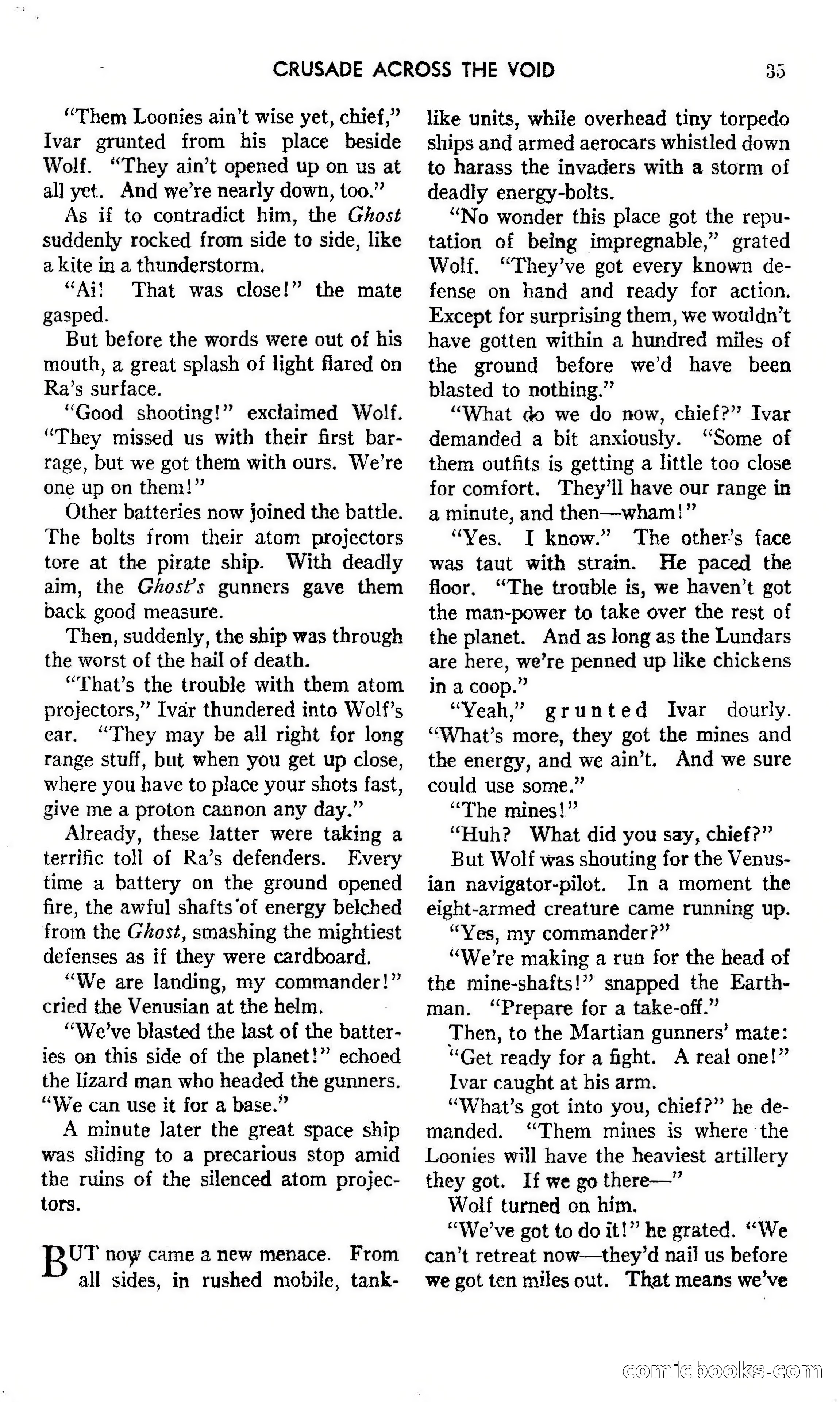 Amazing Stories, October 1942 — page 35 of 244