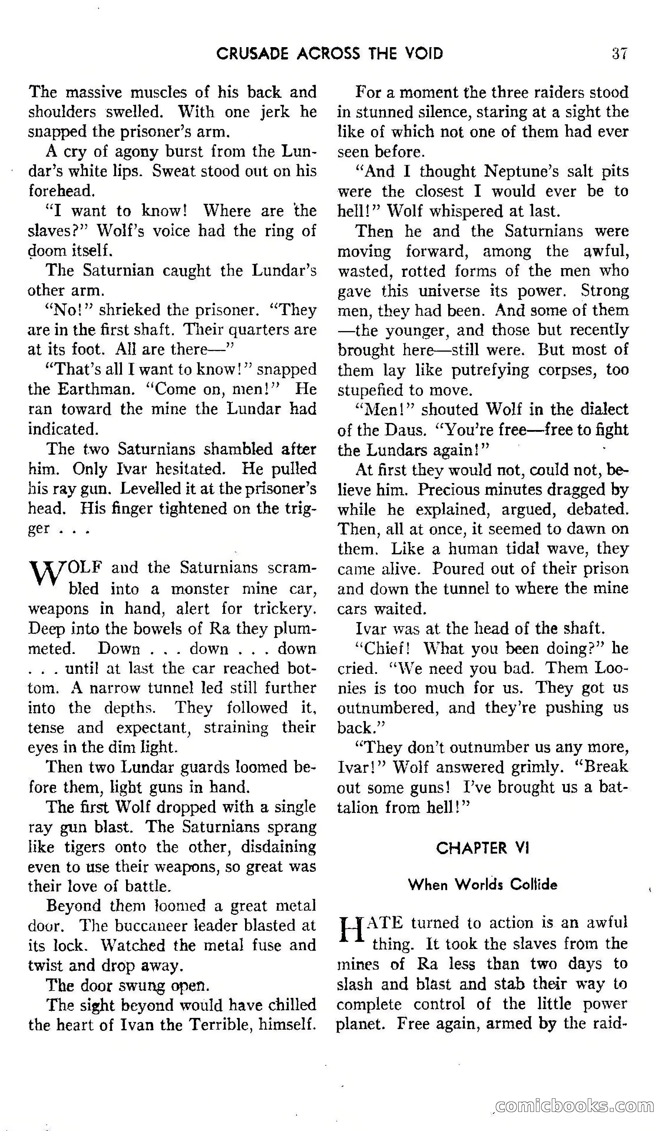 Amazing Stories, October 1942 — page 37 of 244