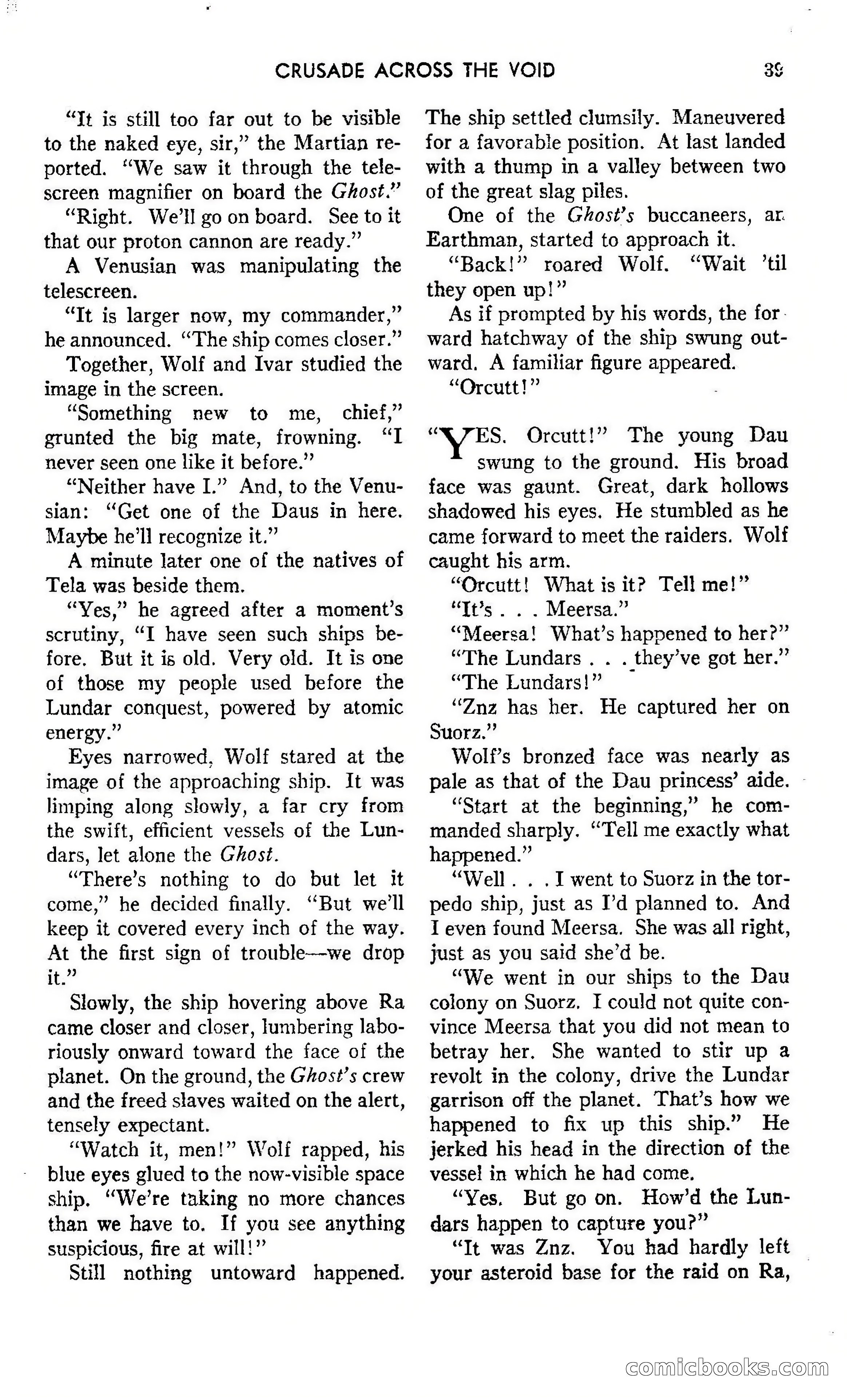 Amazing Stories, October 1942 — page 39 of 244