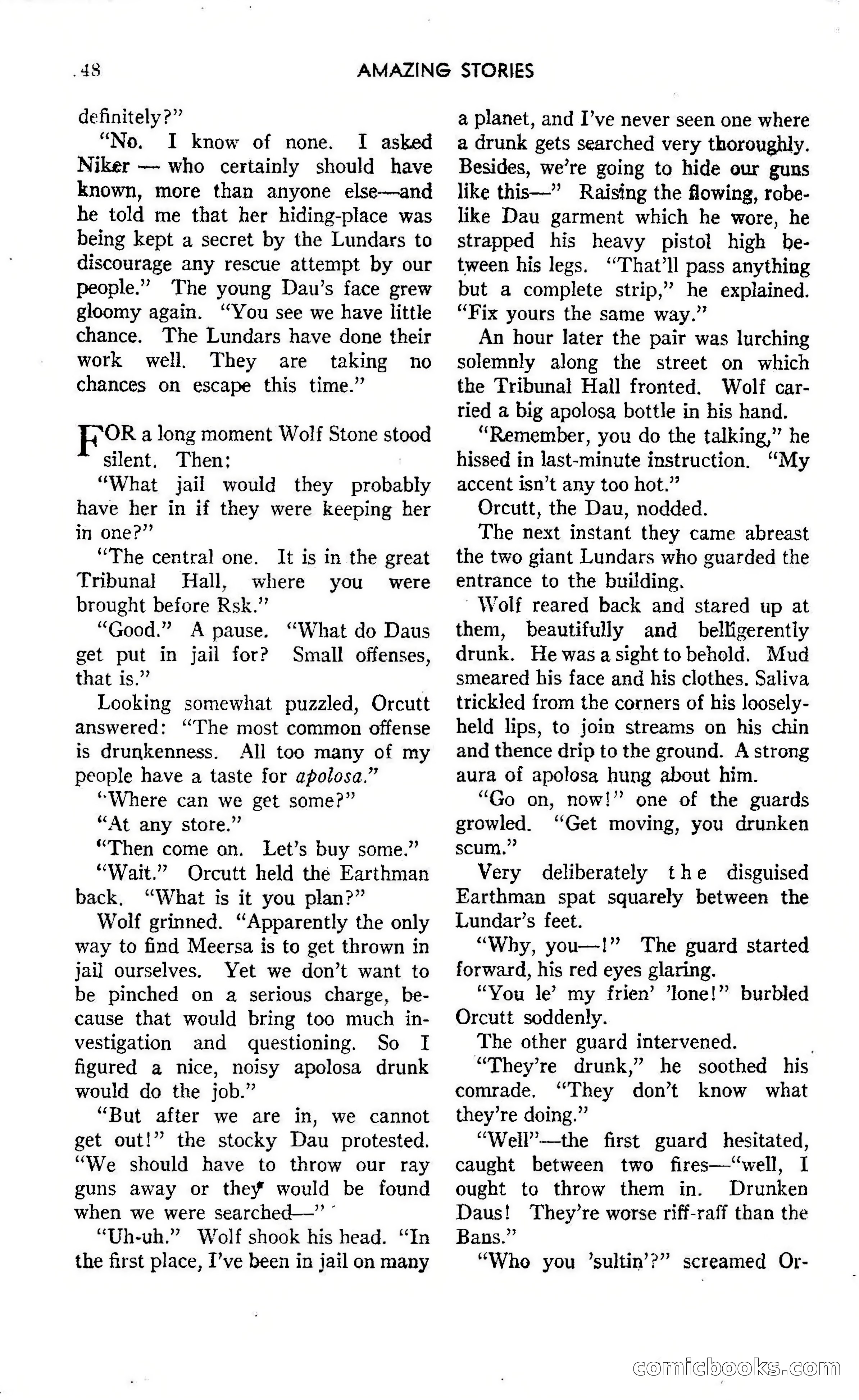 Amazing Stories, October 1942 — page 48 of 244