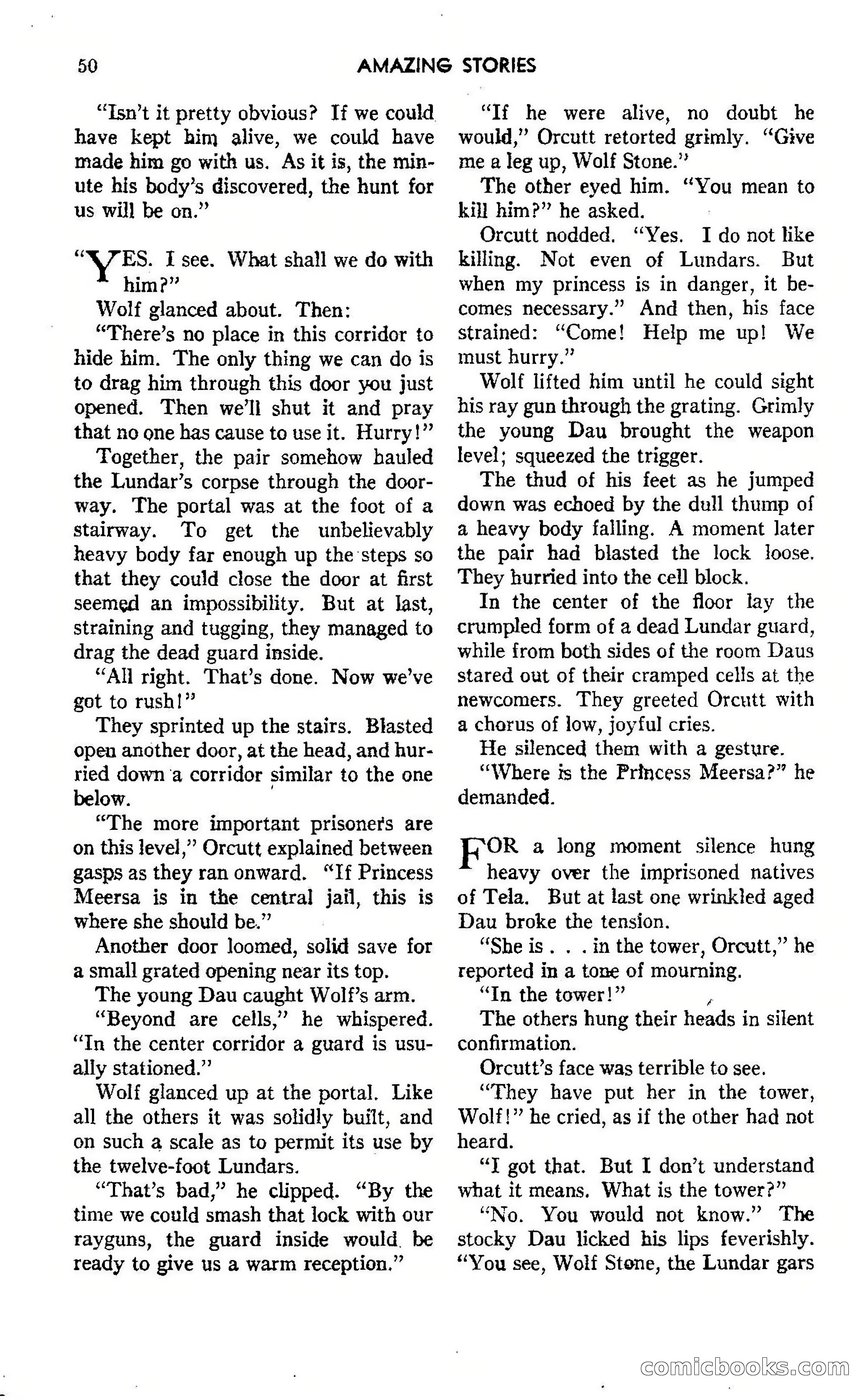 Amazing Stories, October 1942 — page 50 of 244