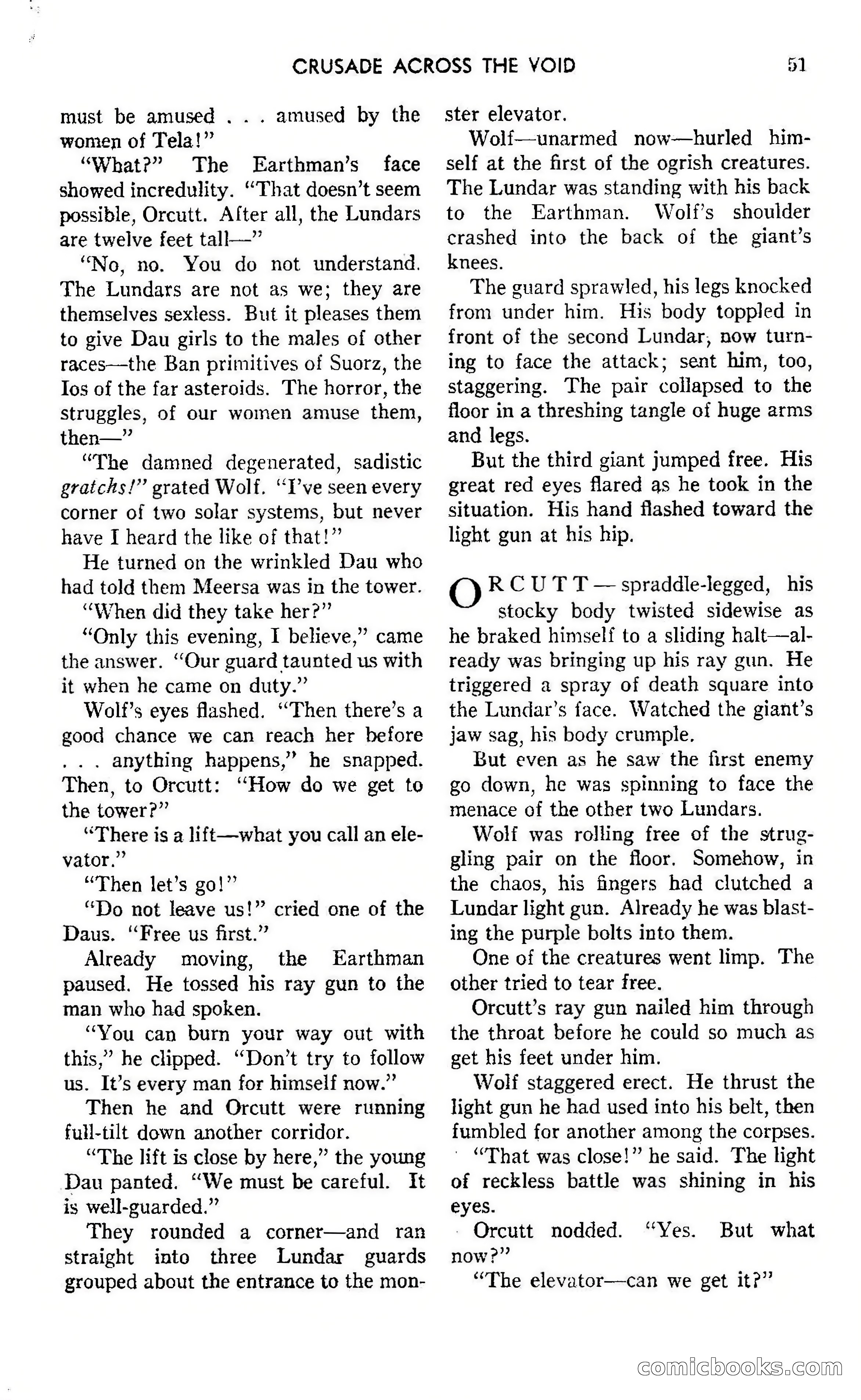 Amazing Stories, October 1942 — page 51 of 244