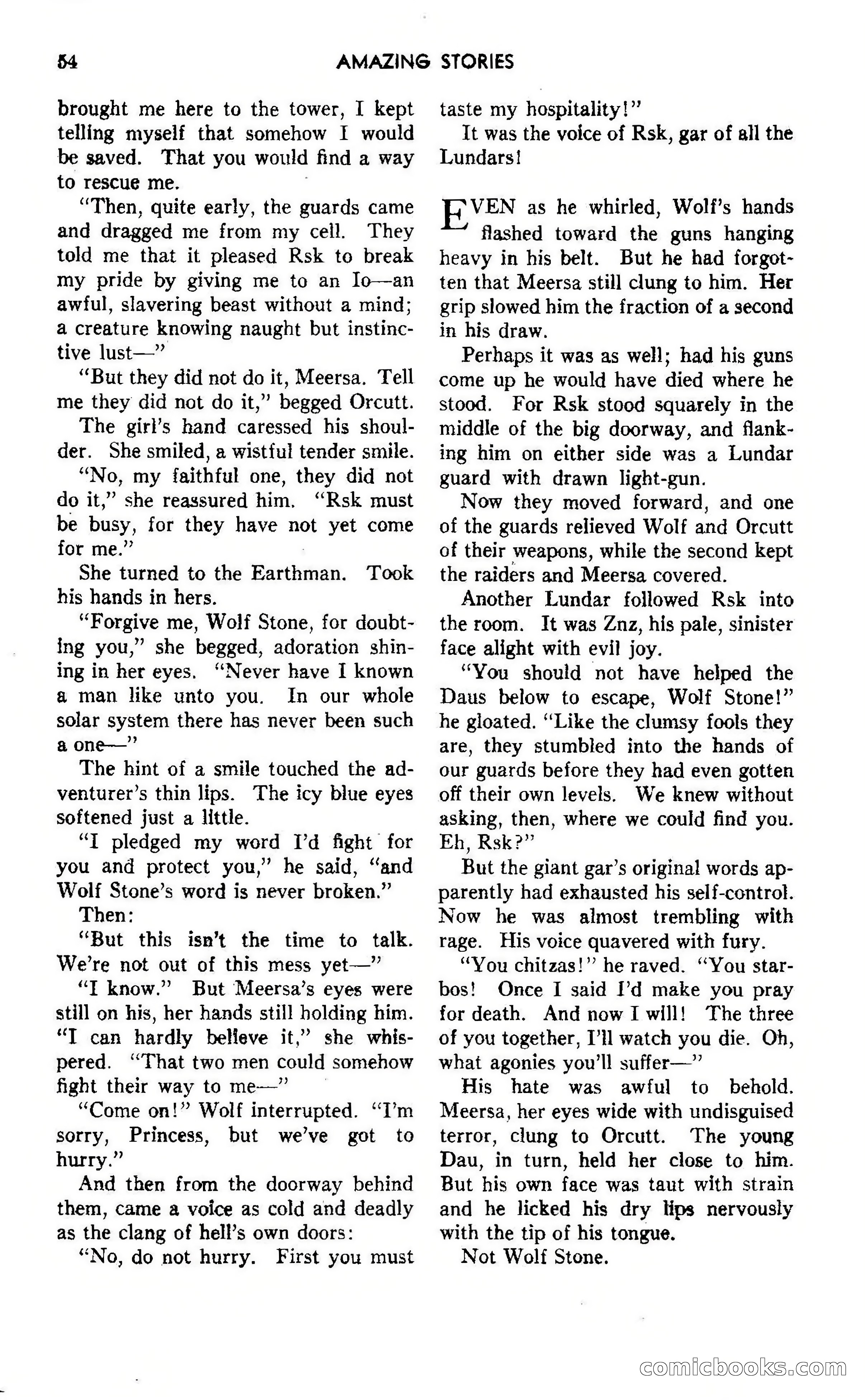 Amazing Stories, October 1942 — page 54 of 244