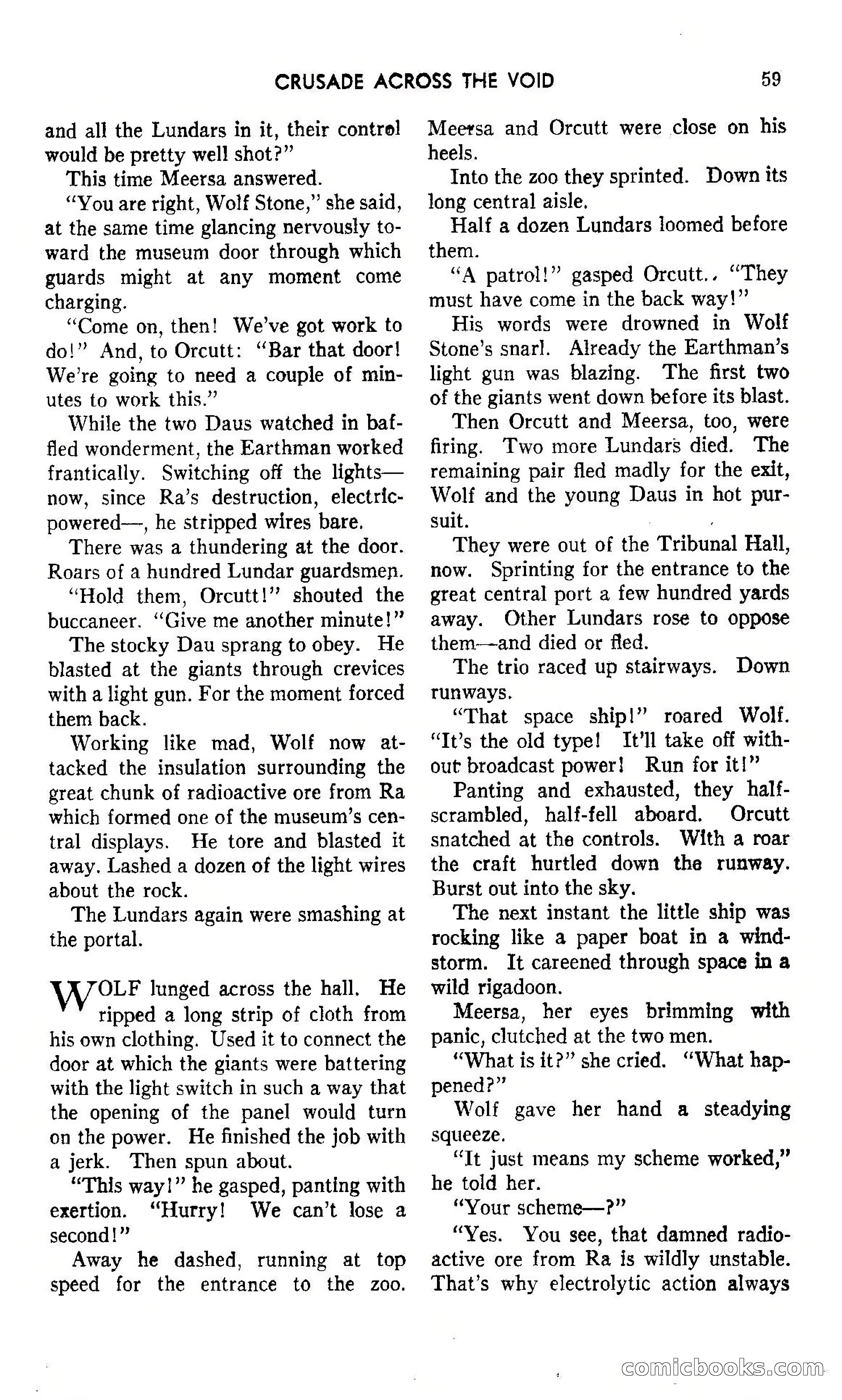 Amazing Stories, October 1942 — page 59 of 244