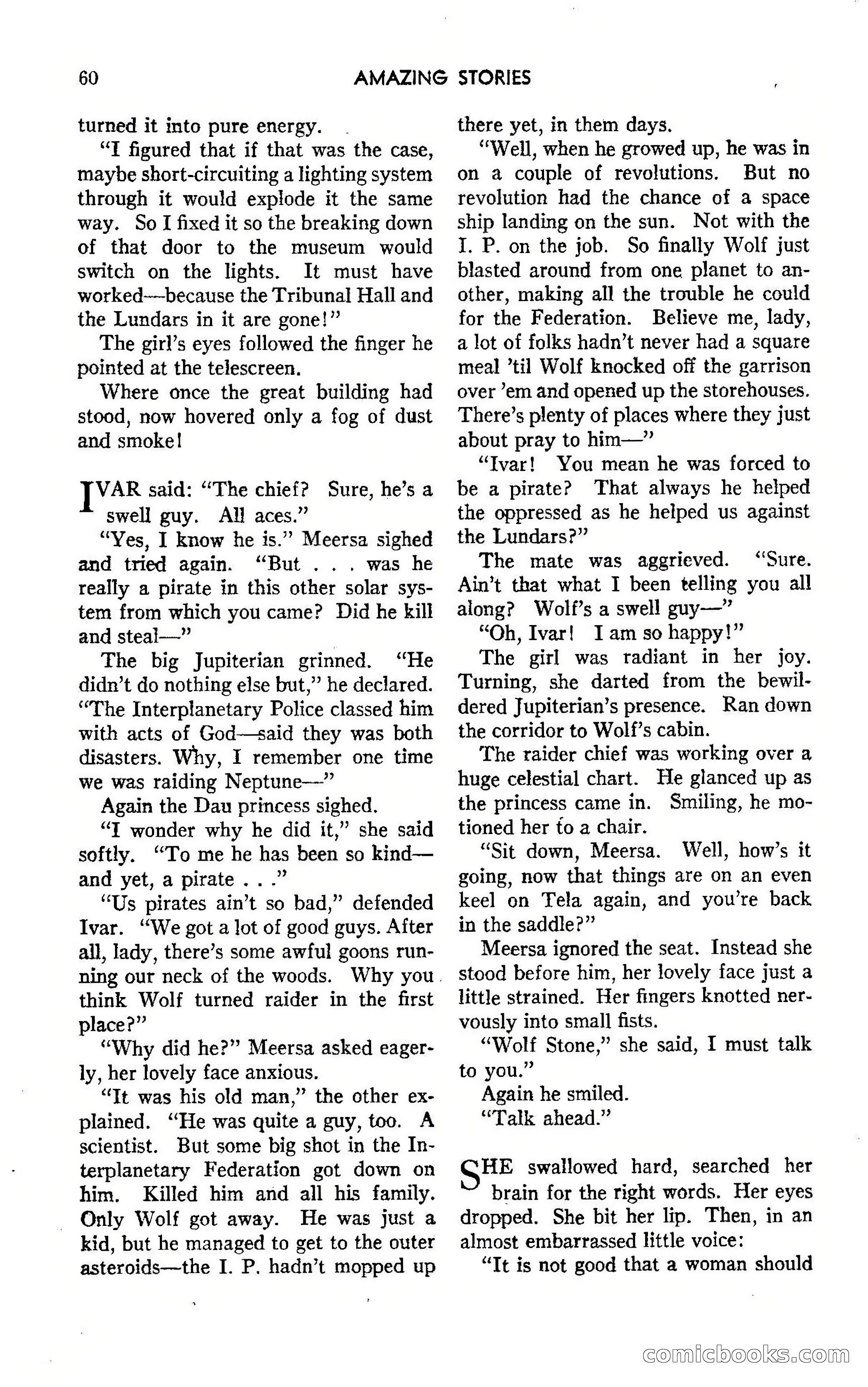Amazing Stories, October 1942 — page 60 of 244