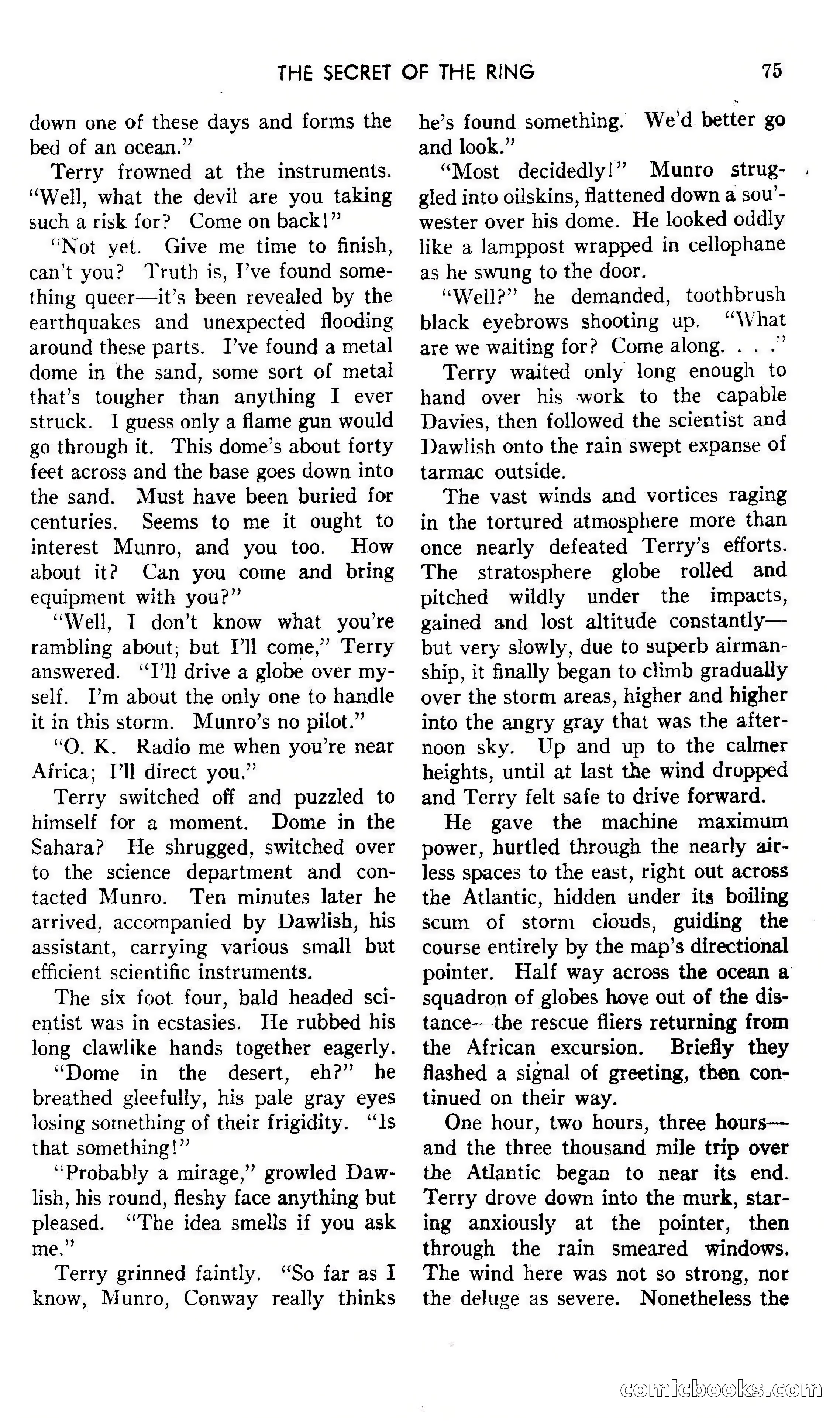 Amazing Stories, October 1942 — page 75 of 244