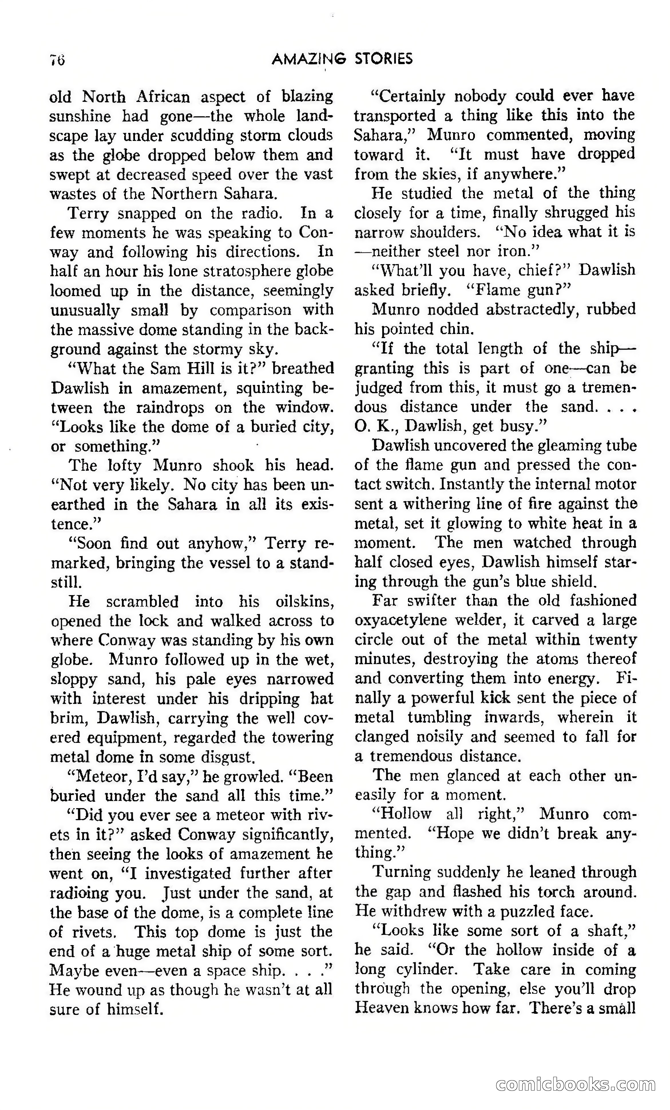 Amazing Stories, October 1942 — page 76 of 244