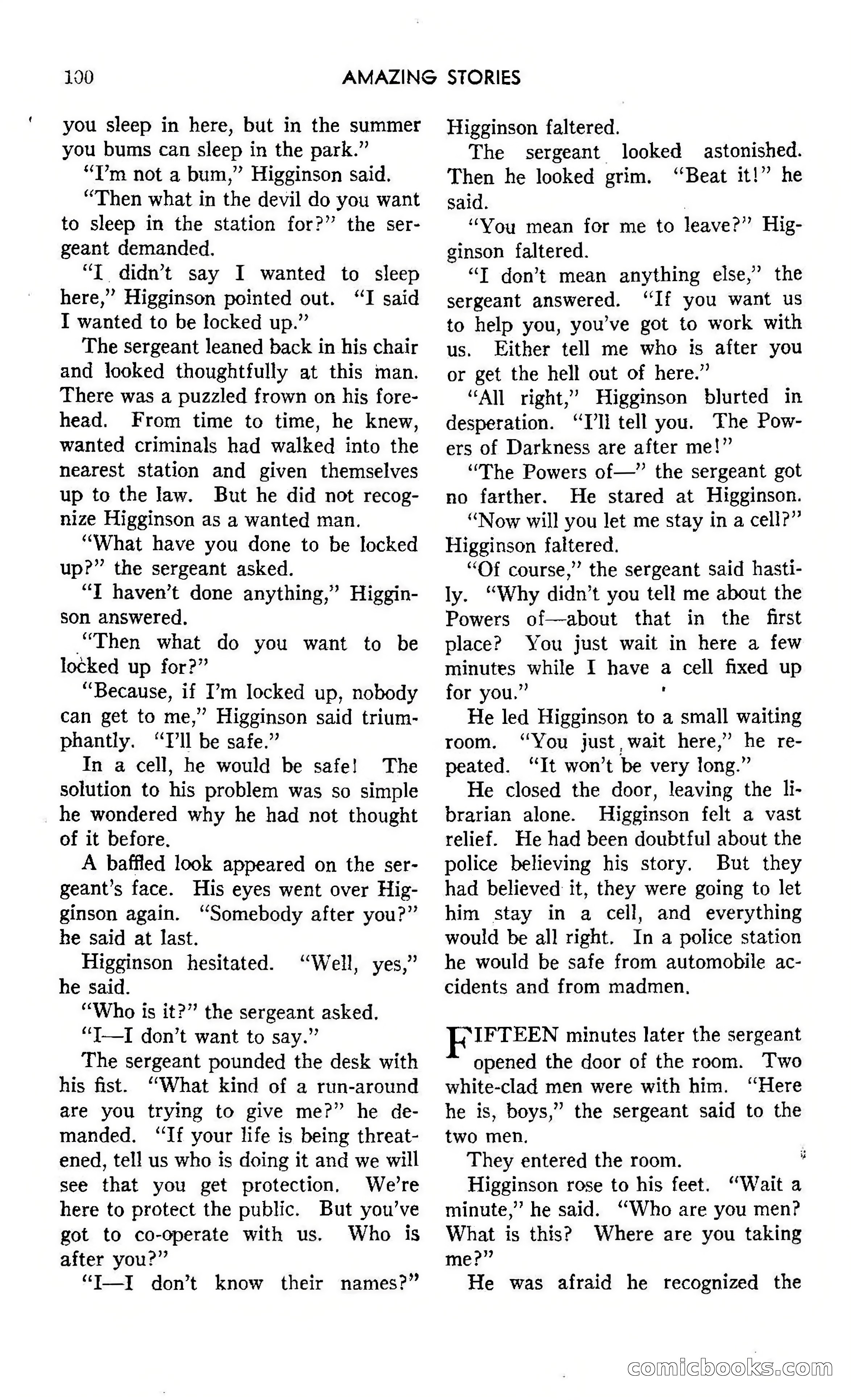Amazing Stories, October 1942 — page 100 of 244