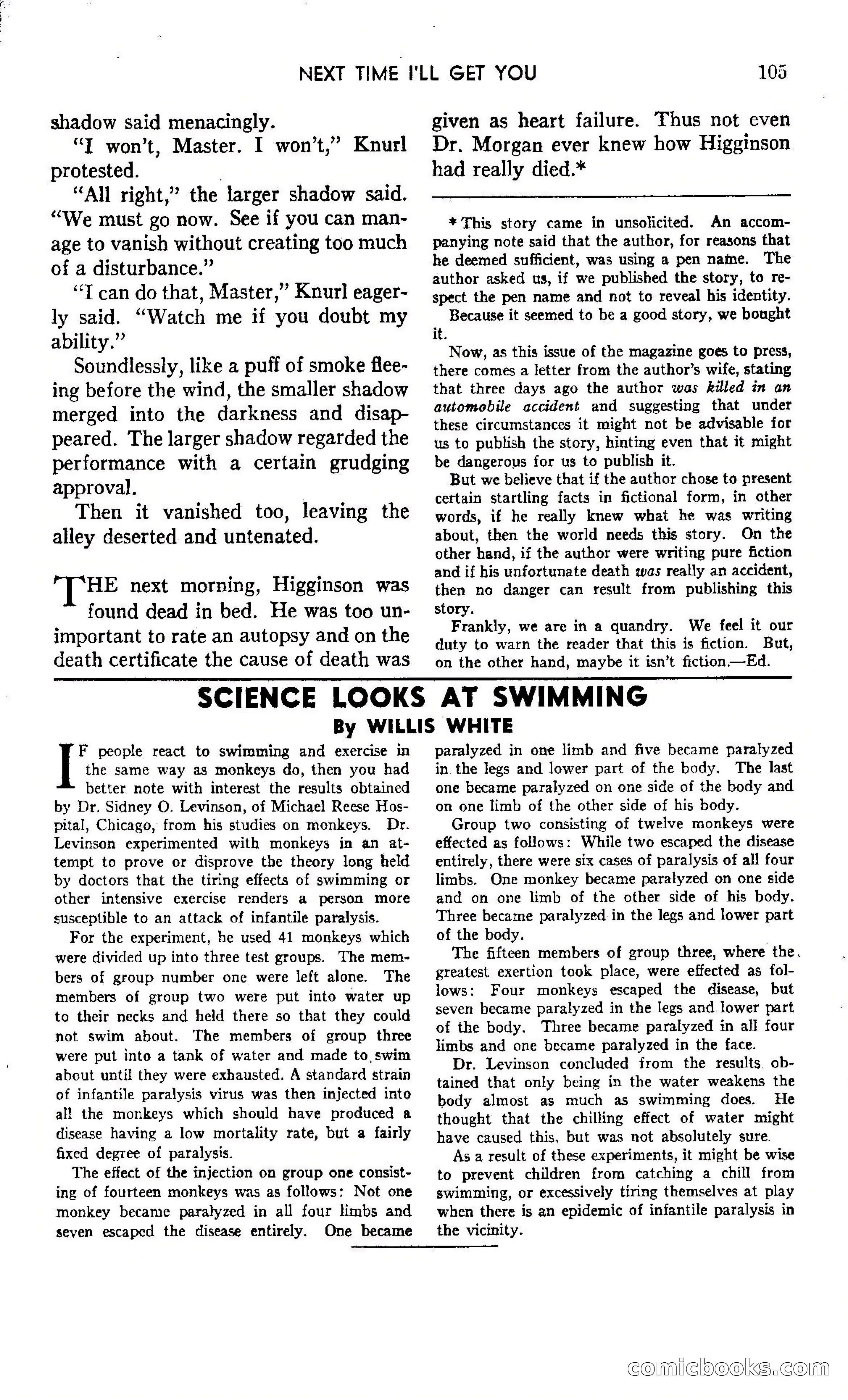 Amazing Stories, October 1942 — page 105 of 244