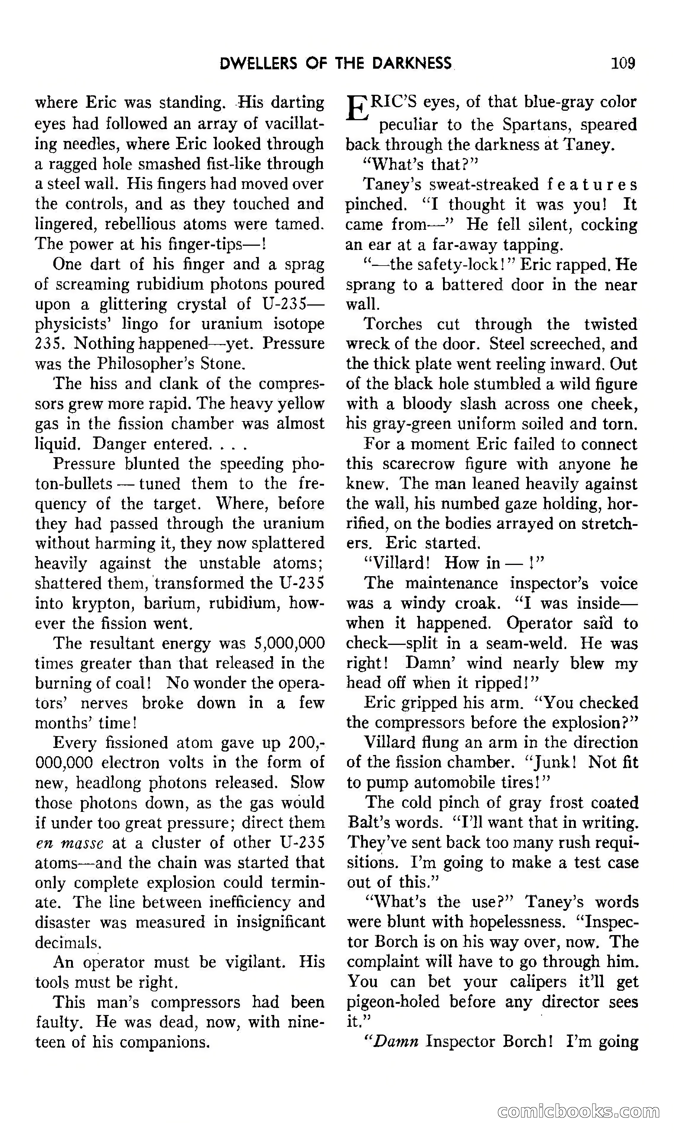 Amazing Stories, October 1942 — page 109 of 244