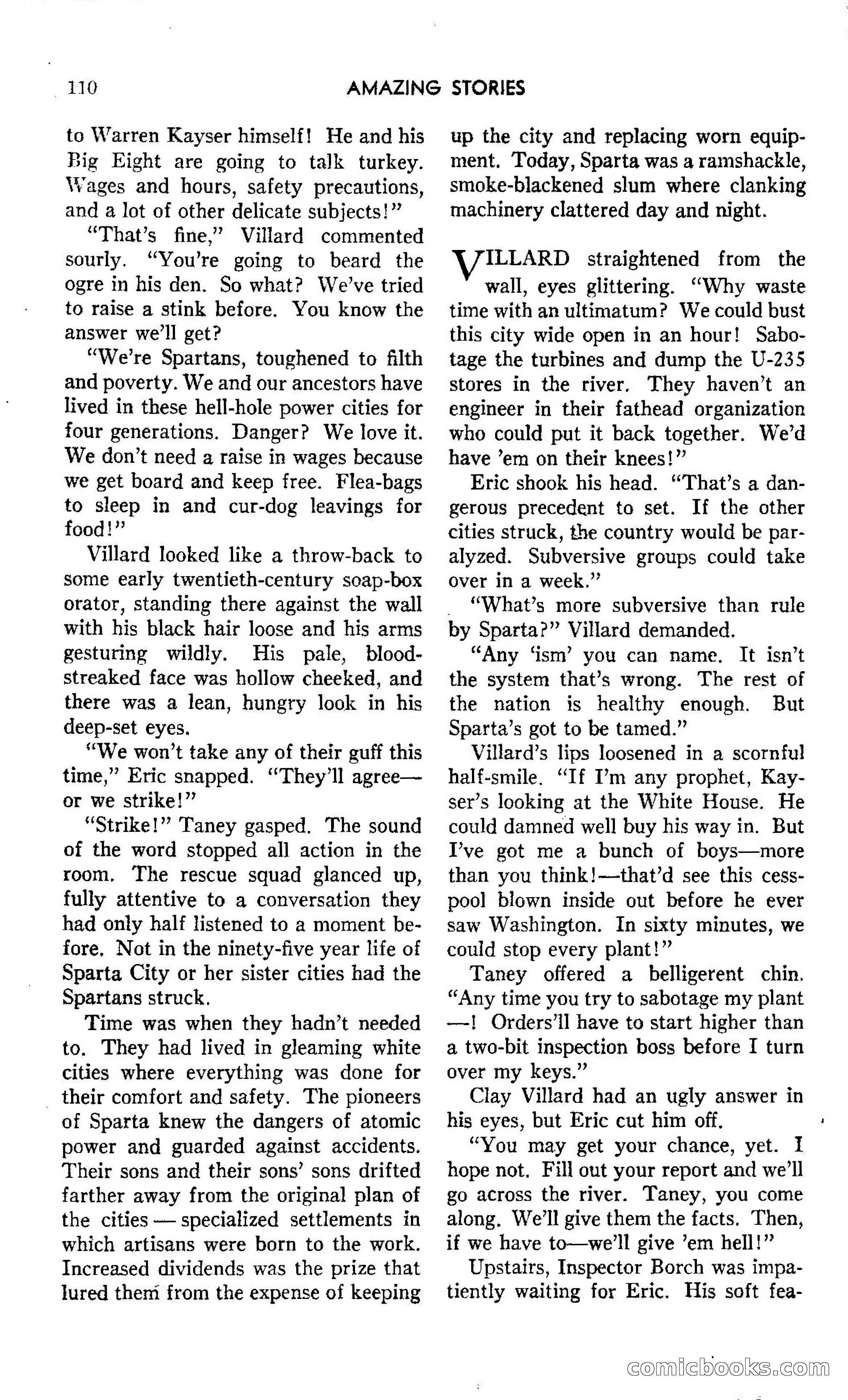 Amazing Stories, October 1942 — page 110 of 244