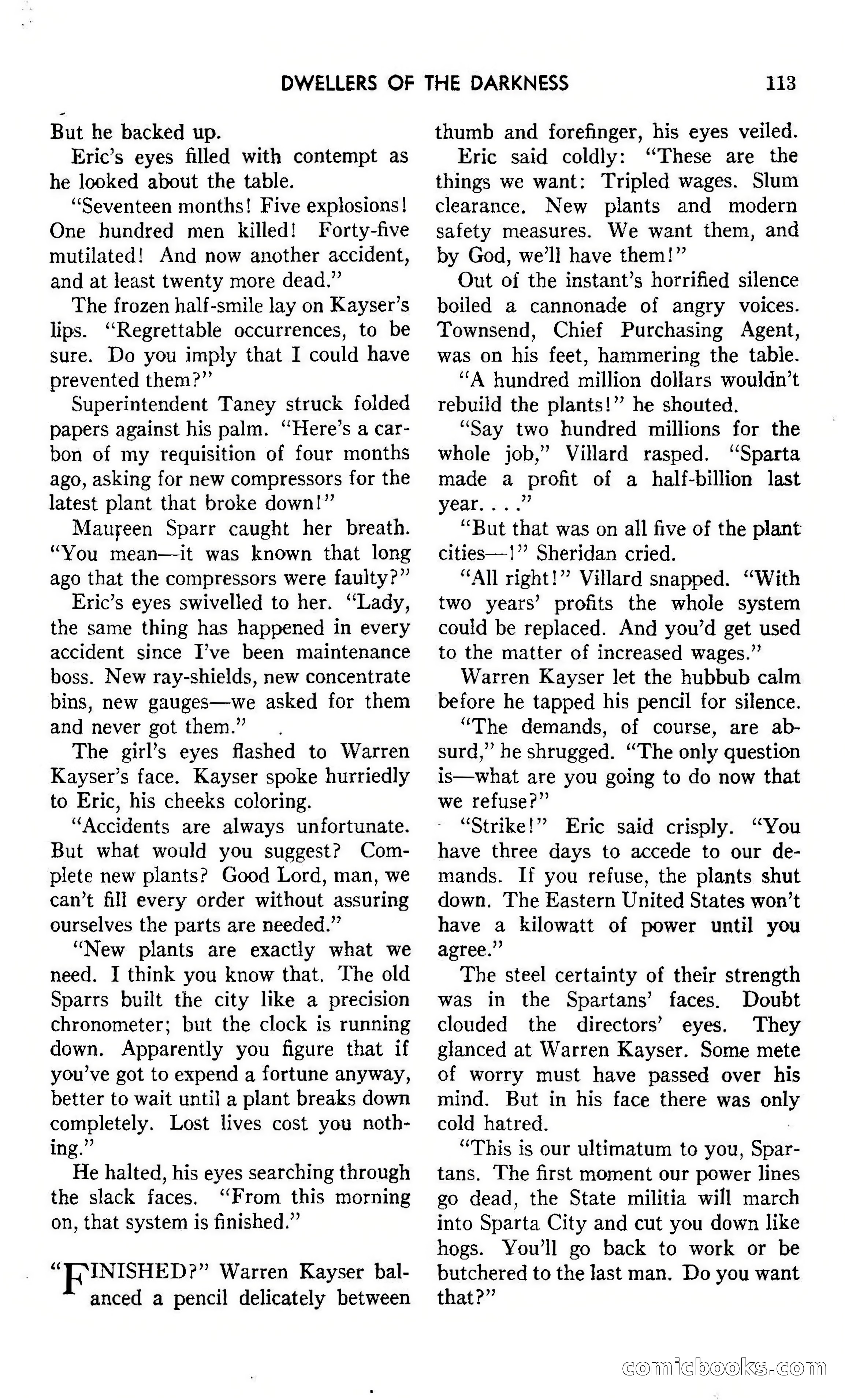 Amazing Stories, October 1942 — page 113 of 244