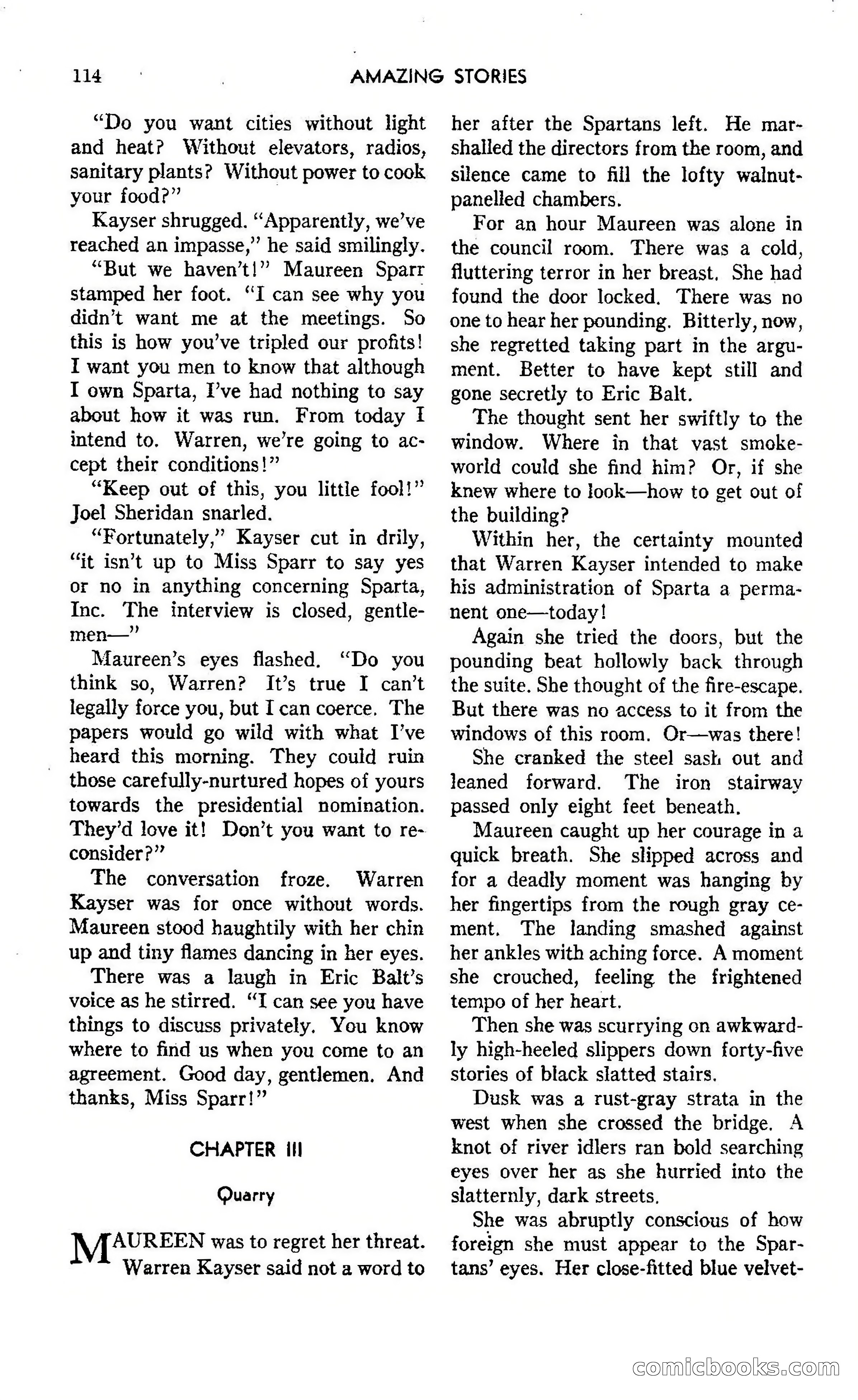 Amazing Stories, October 1942 — page 114 of 244