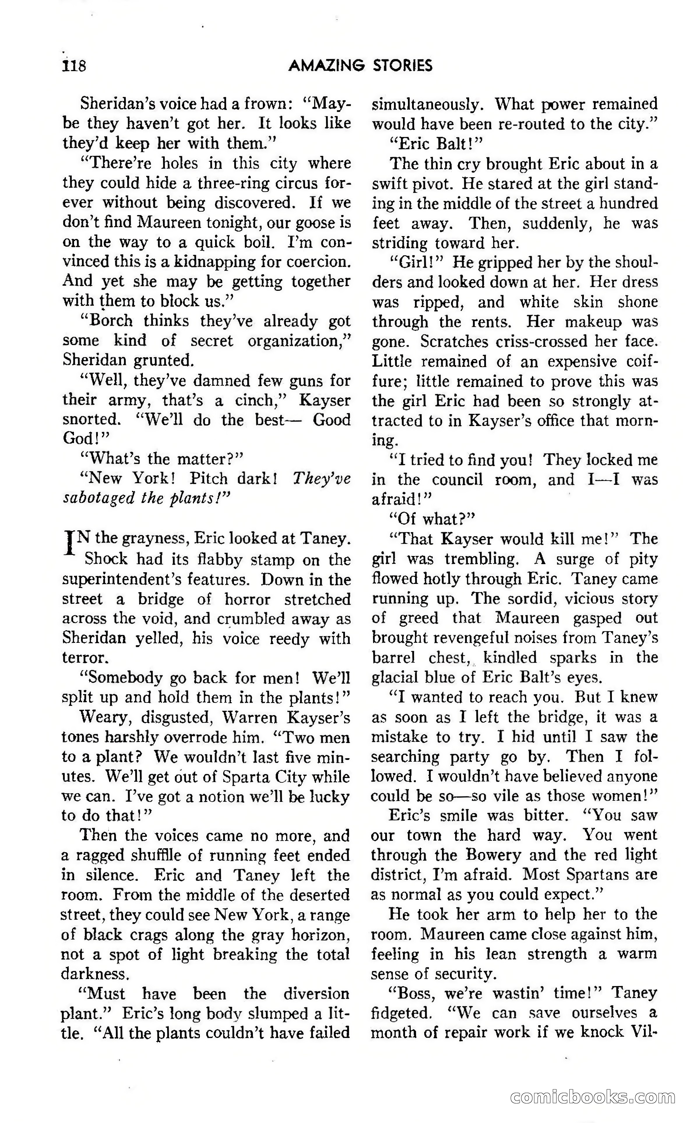 Amazing Stories, October 1942 — page 118 of 244