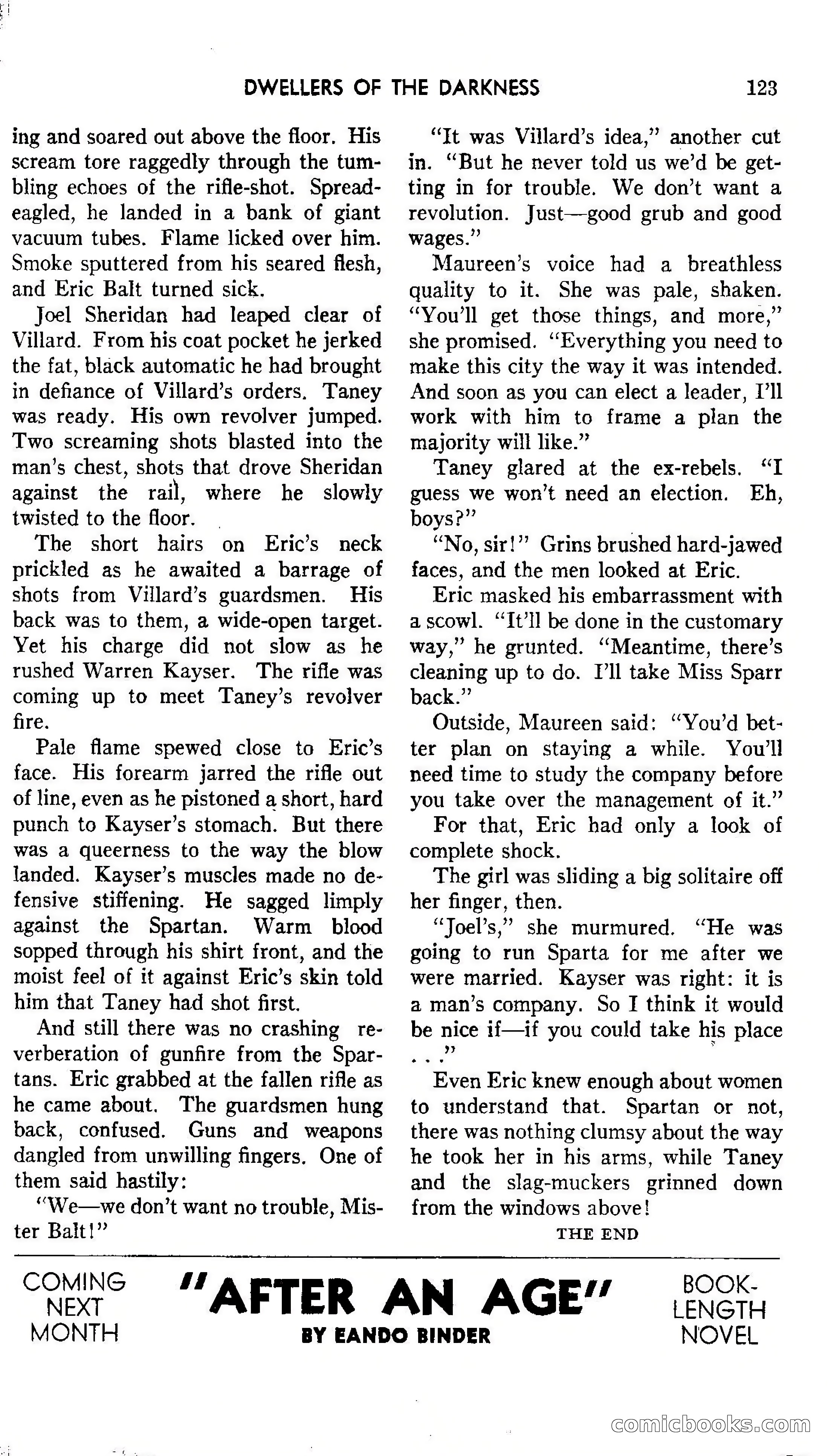 Amazing Stories, October 1942 — page 123 of 244