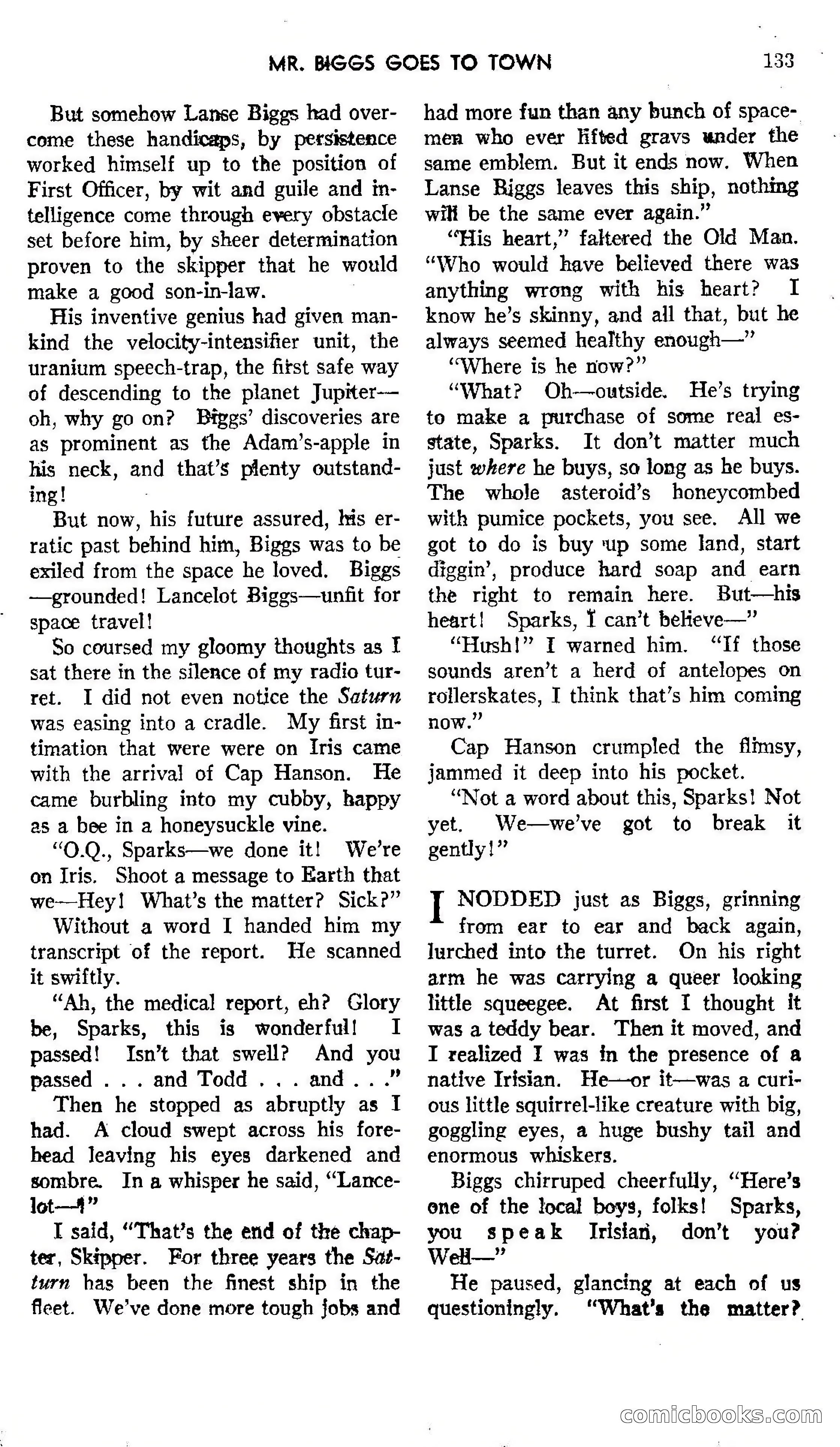 Amazing Stories, October 1942 — page 133 of 244