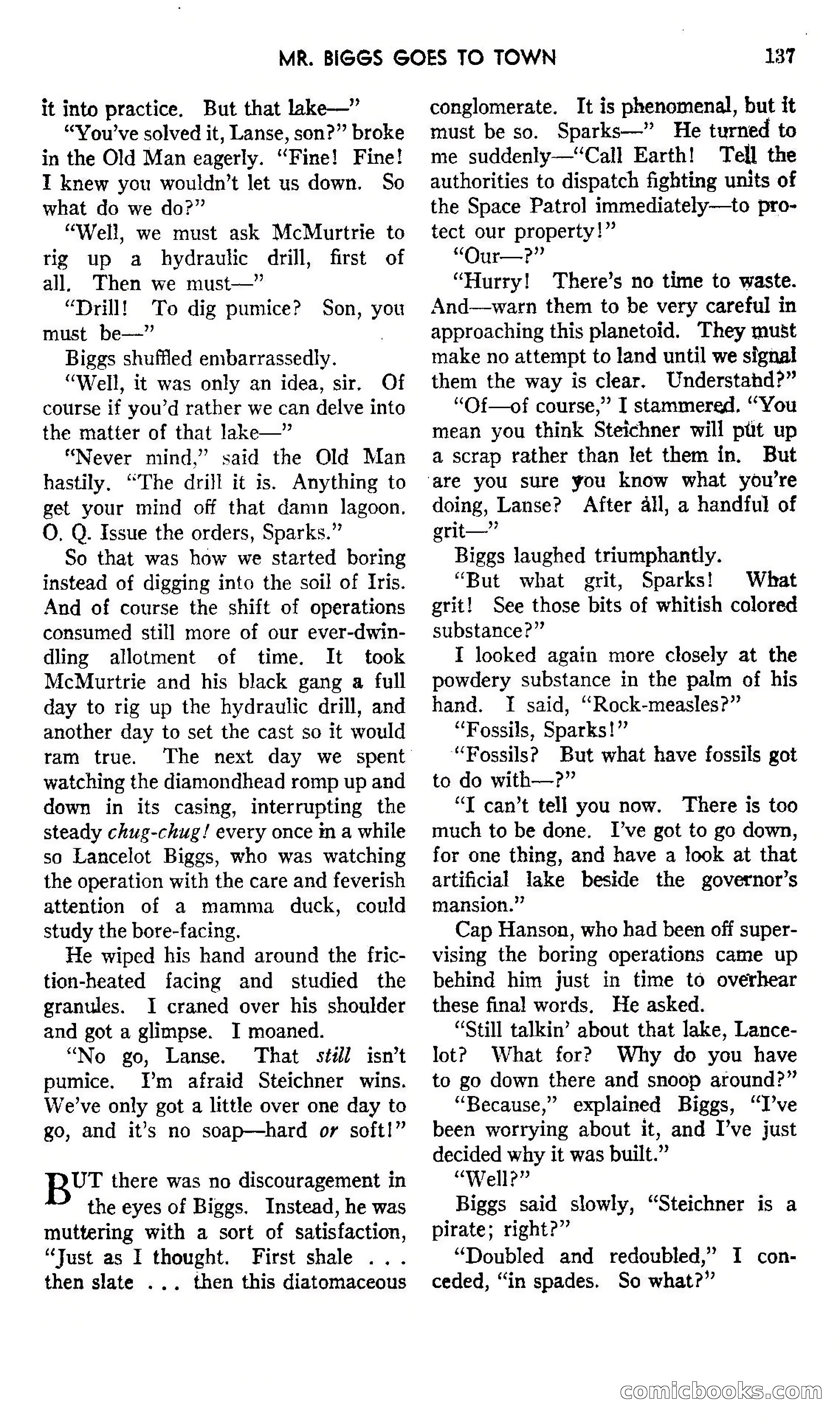 Amazing Stories, October 1942 — page 137 of 244