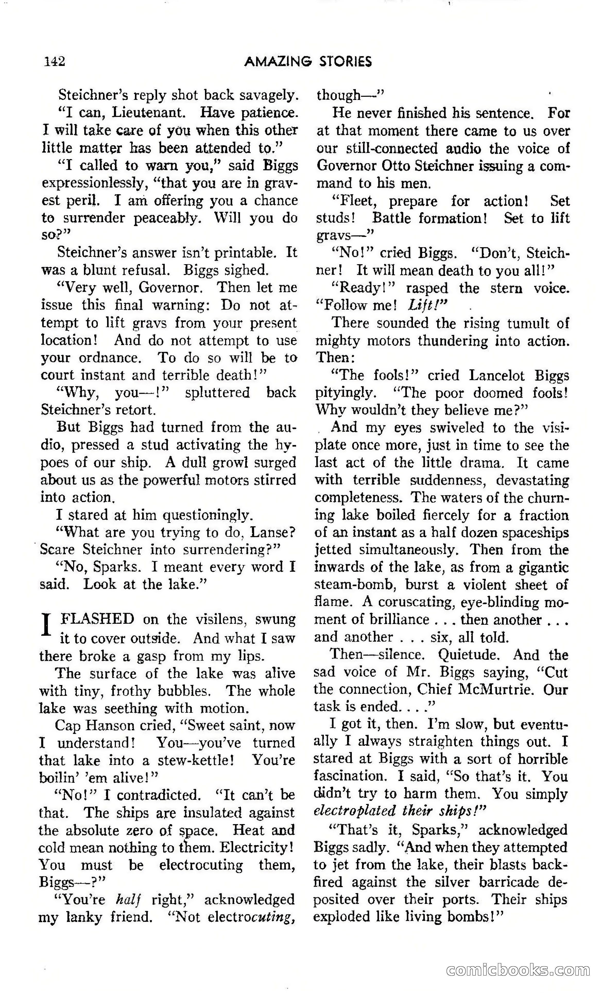 Amazing Stories, October 1942 — page 142 of 244