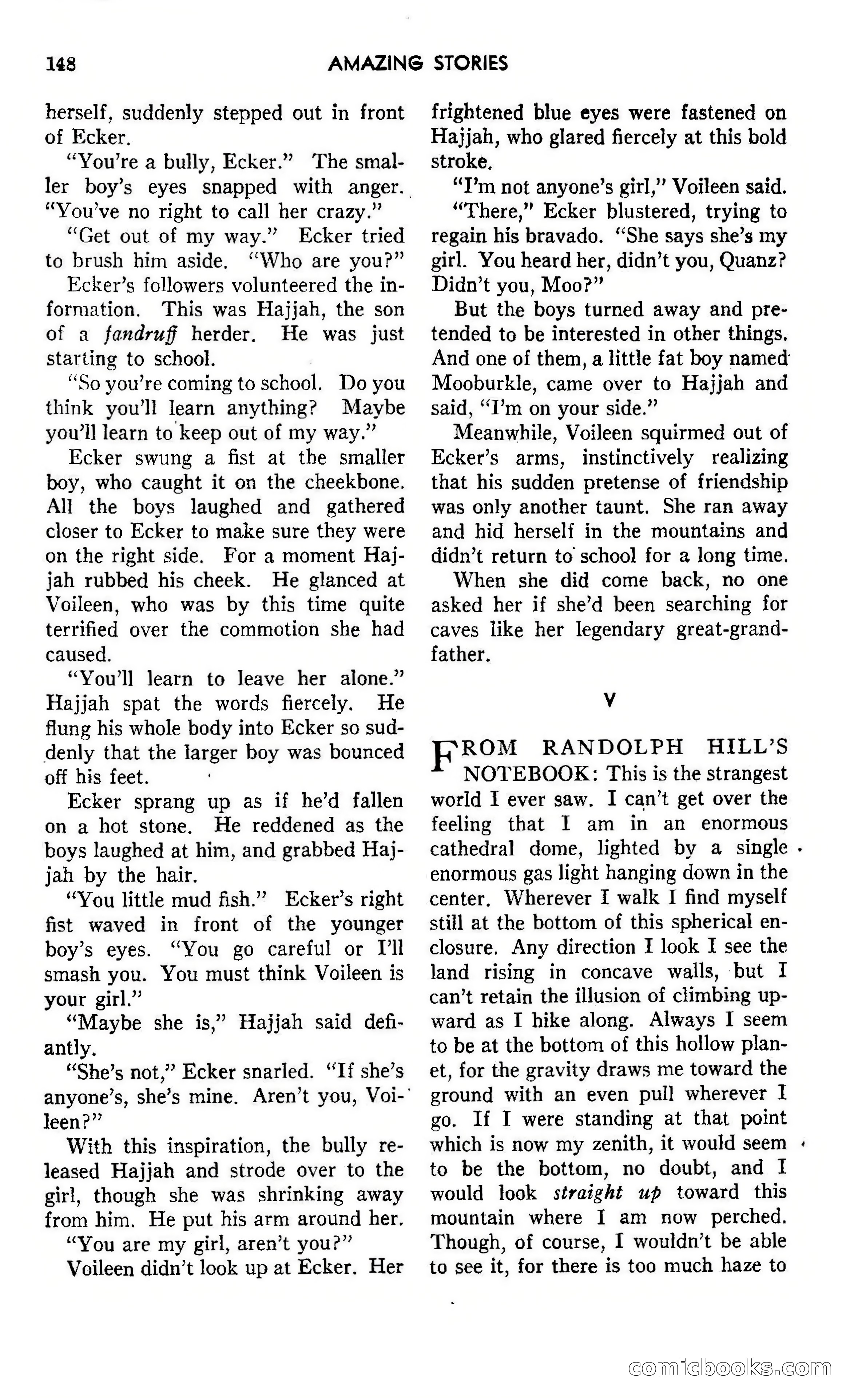 Amazing Stories, October 1942 — page 148 of 244