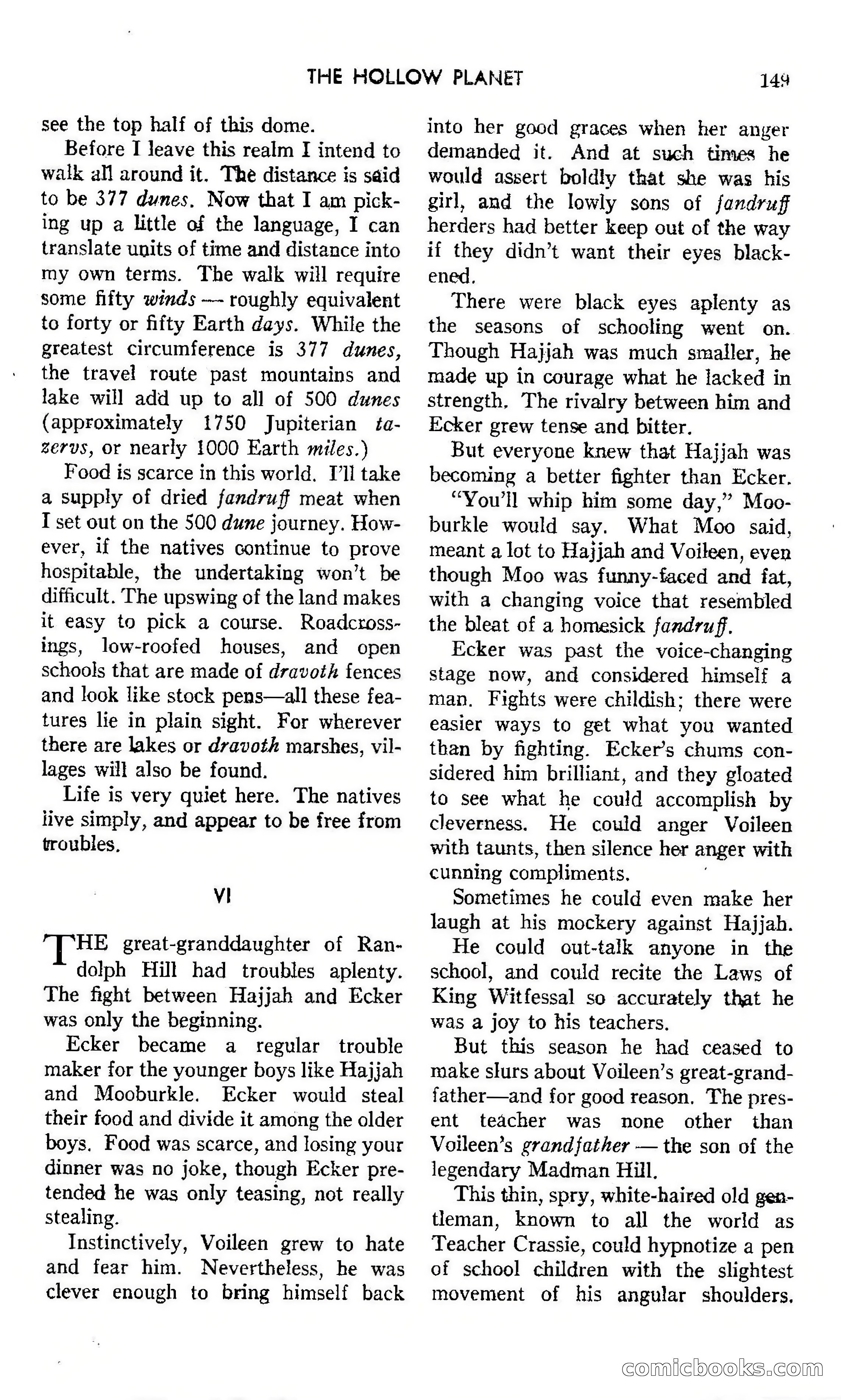 Amazing Stories, October 1942 — page 149 of 244
