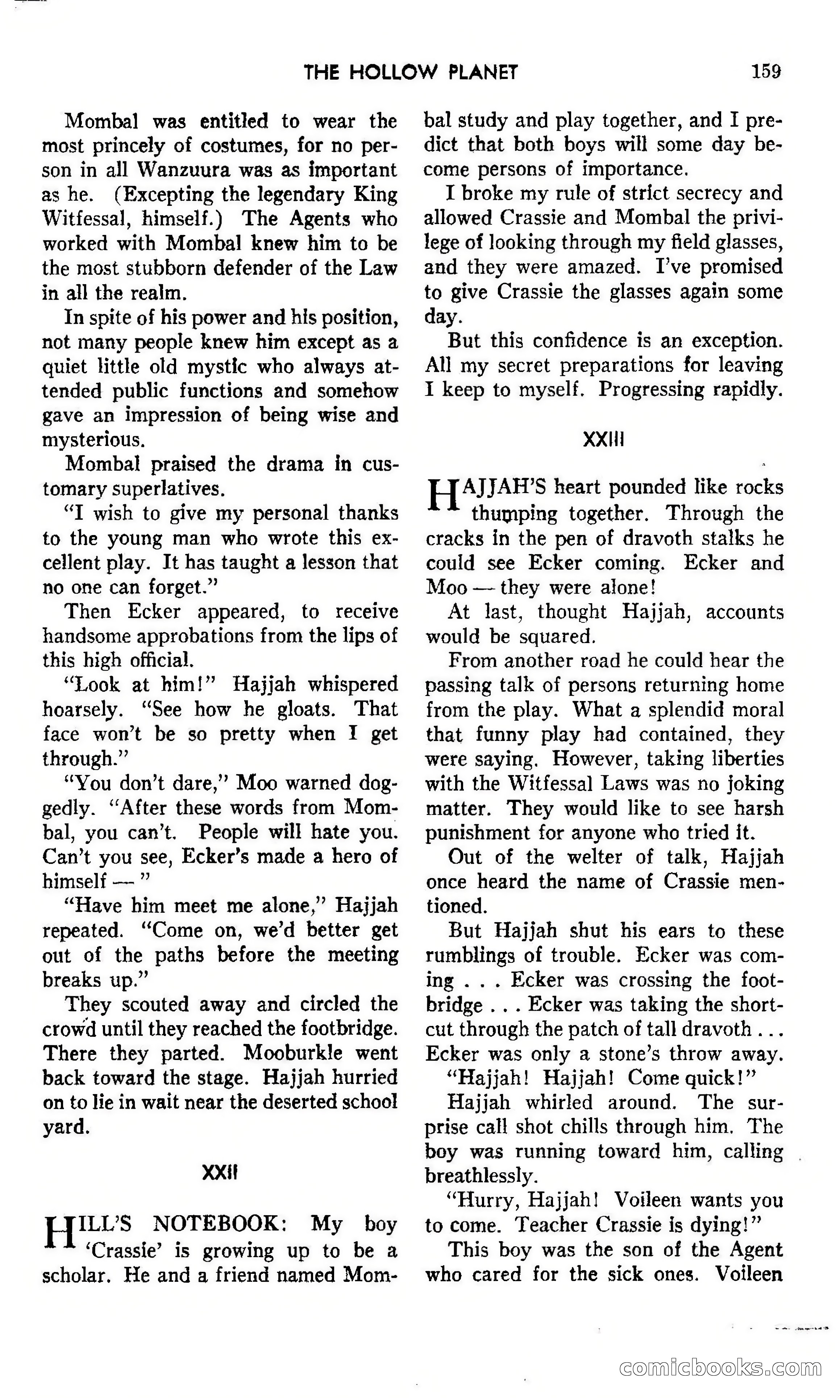 Amazing Stories, October 1942 — page 159 of 244