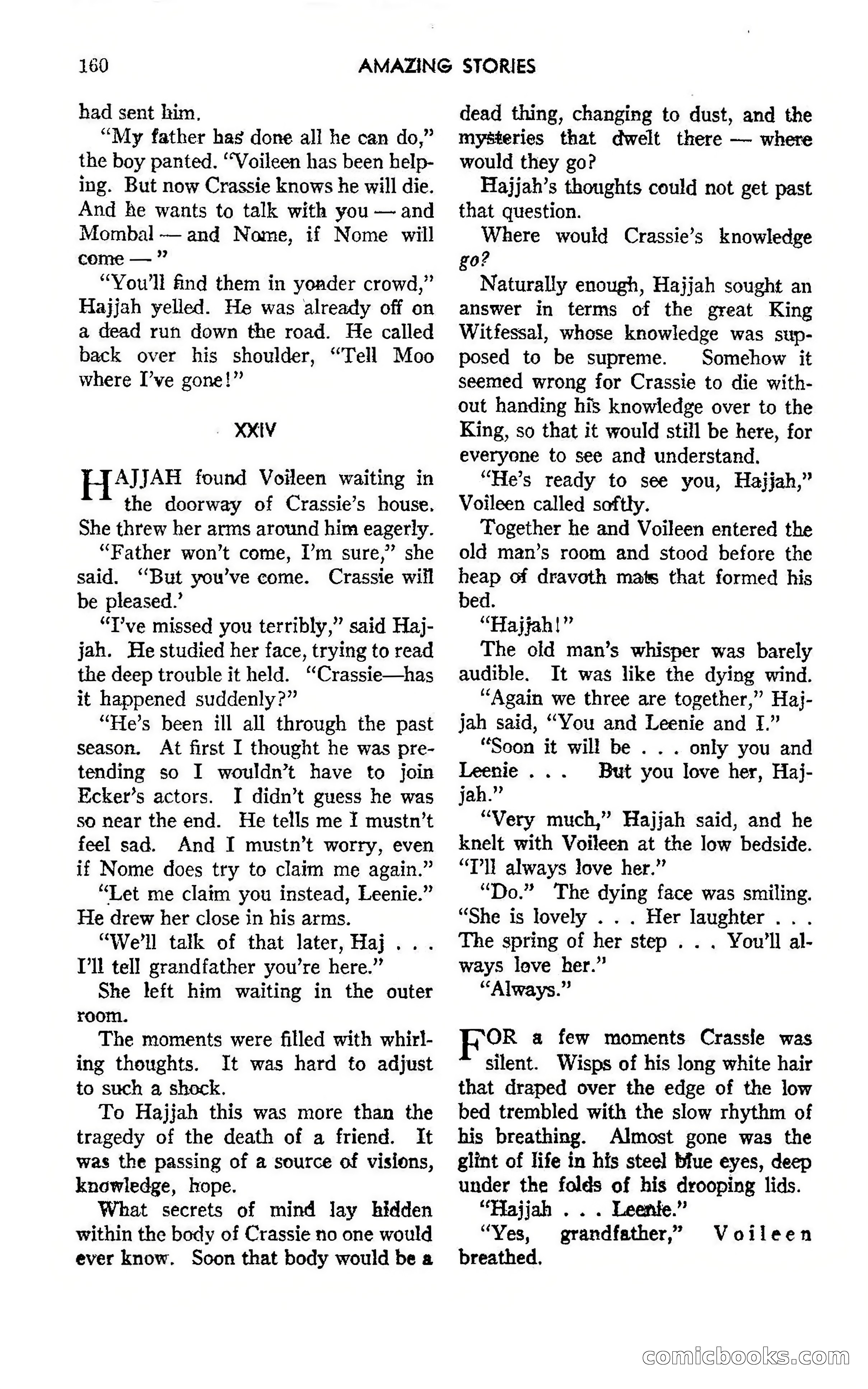 Amazing Stories, October 1942 — page 160 of 244