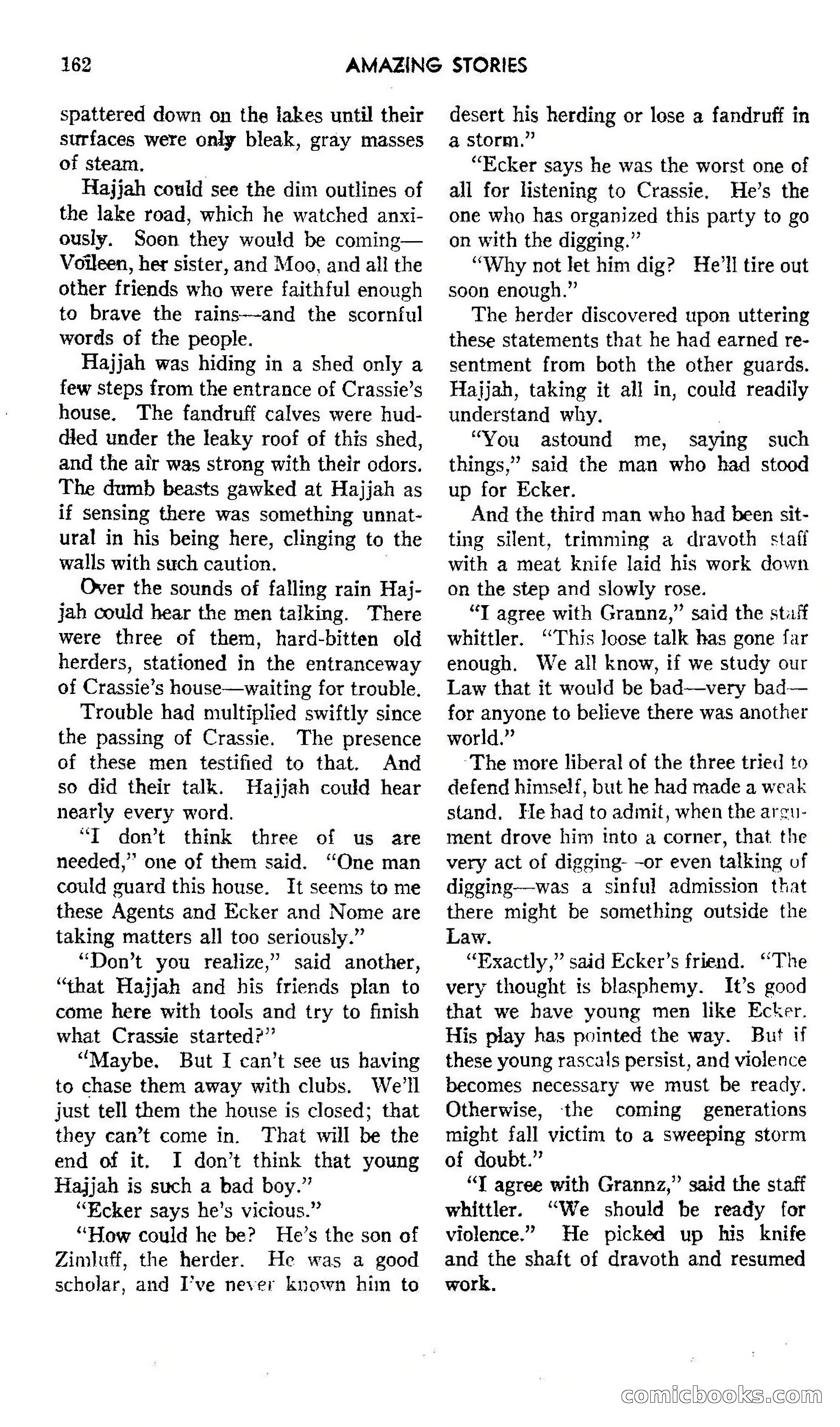 Amazing Stories, October 1942 — page 162 of 244