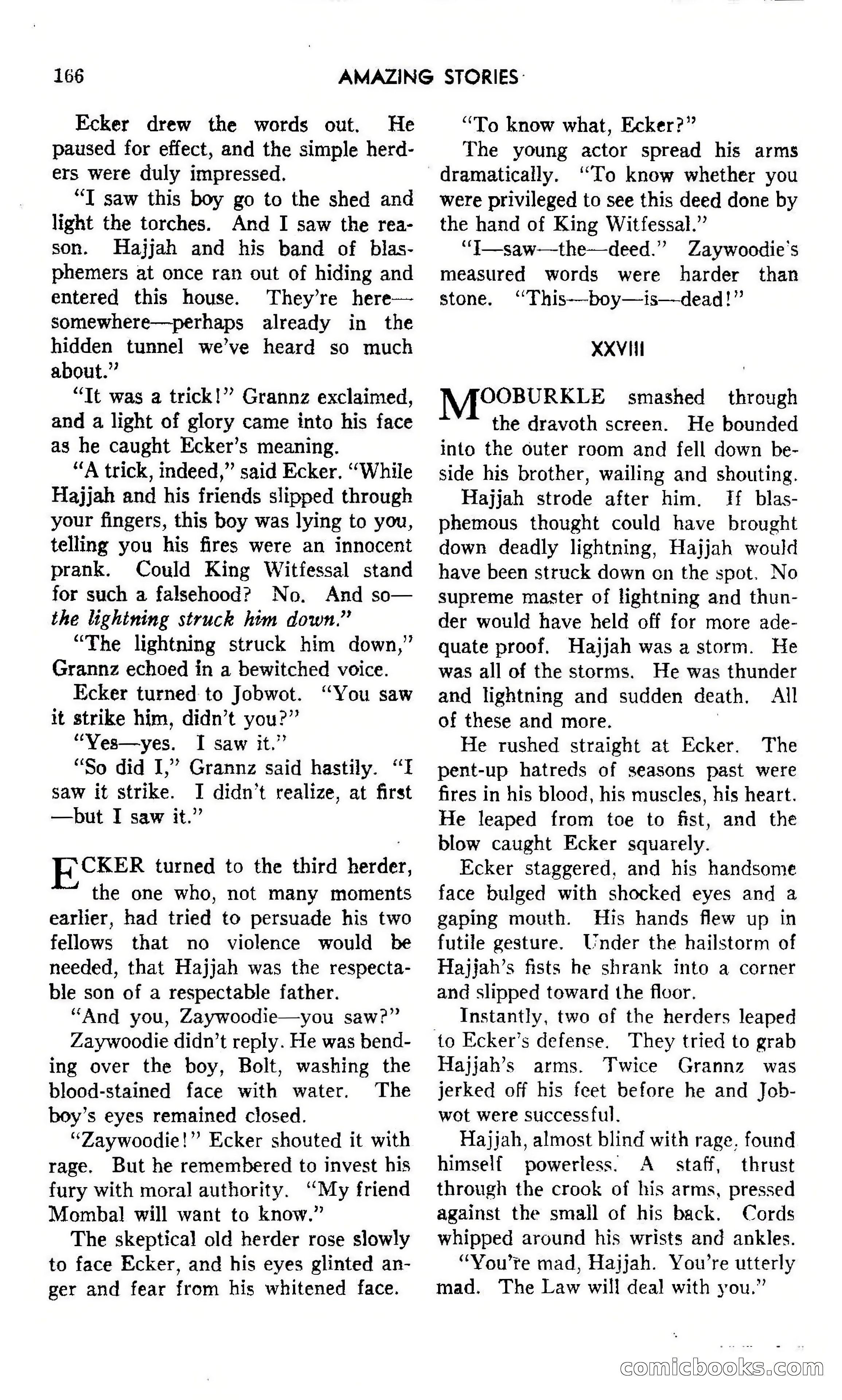 Amazing Stories, October 1942 — page 166 of 244