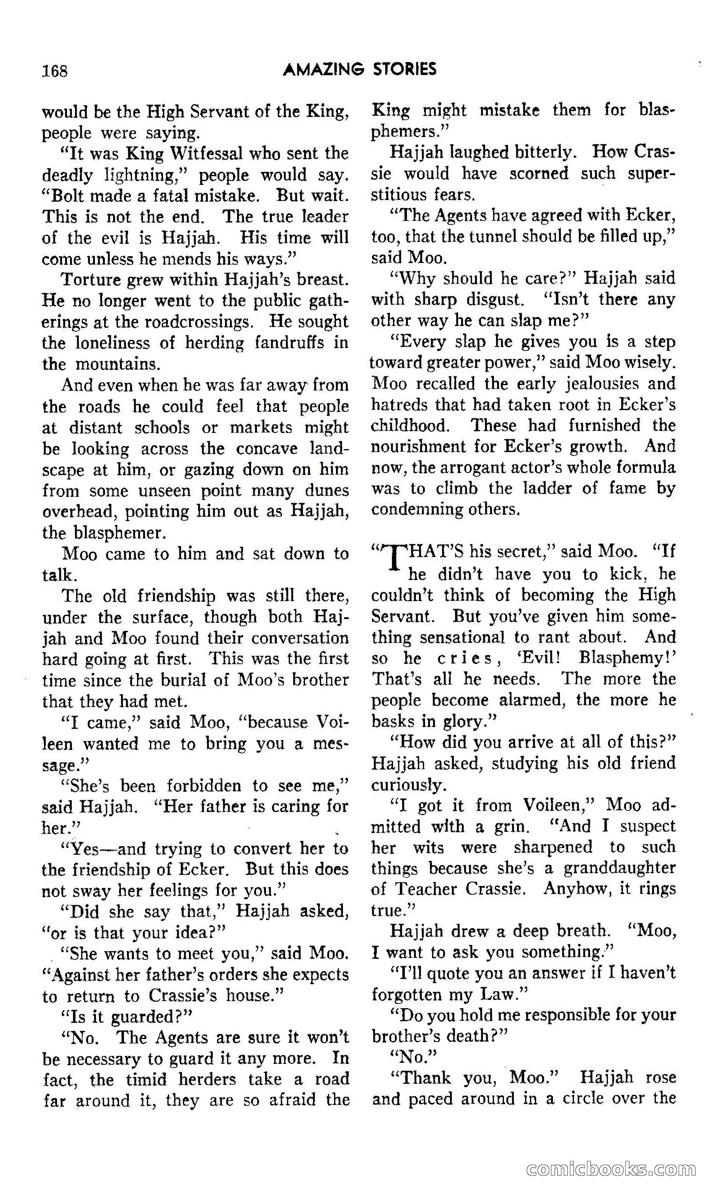 Amazing Stories, October 1942 — page 168 of 244