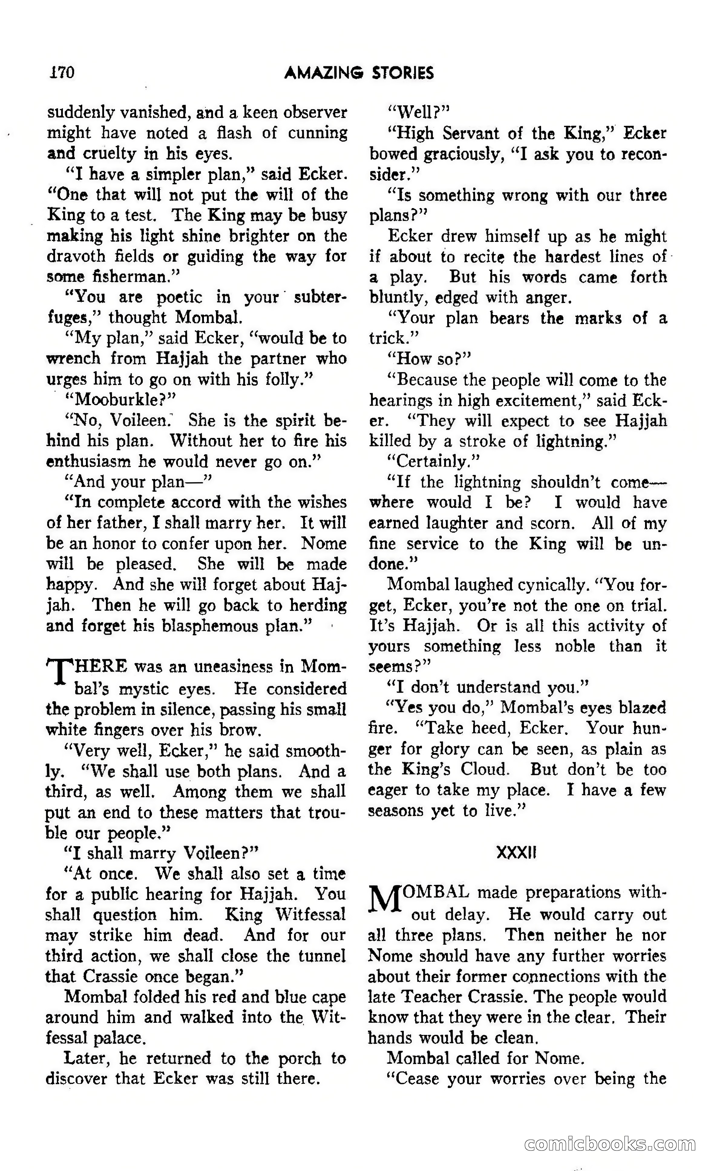Amazing Stories, October 1942 — page 170 of 244
