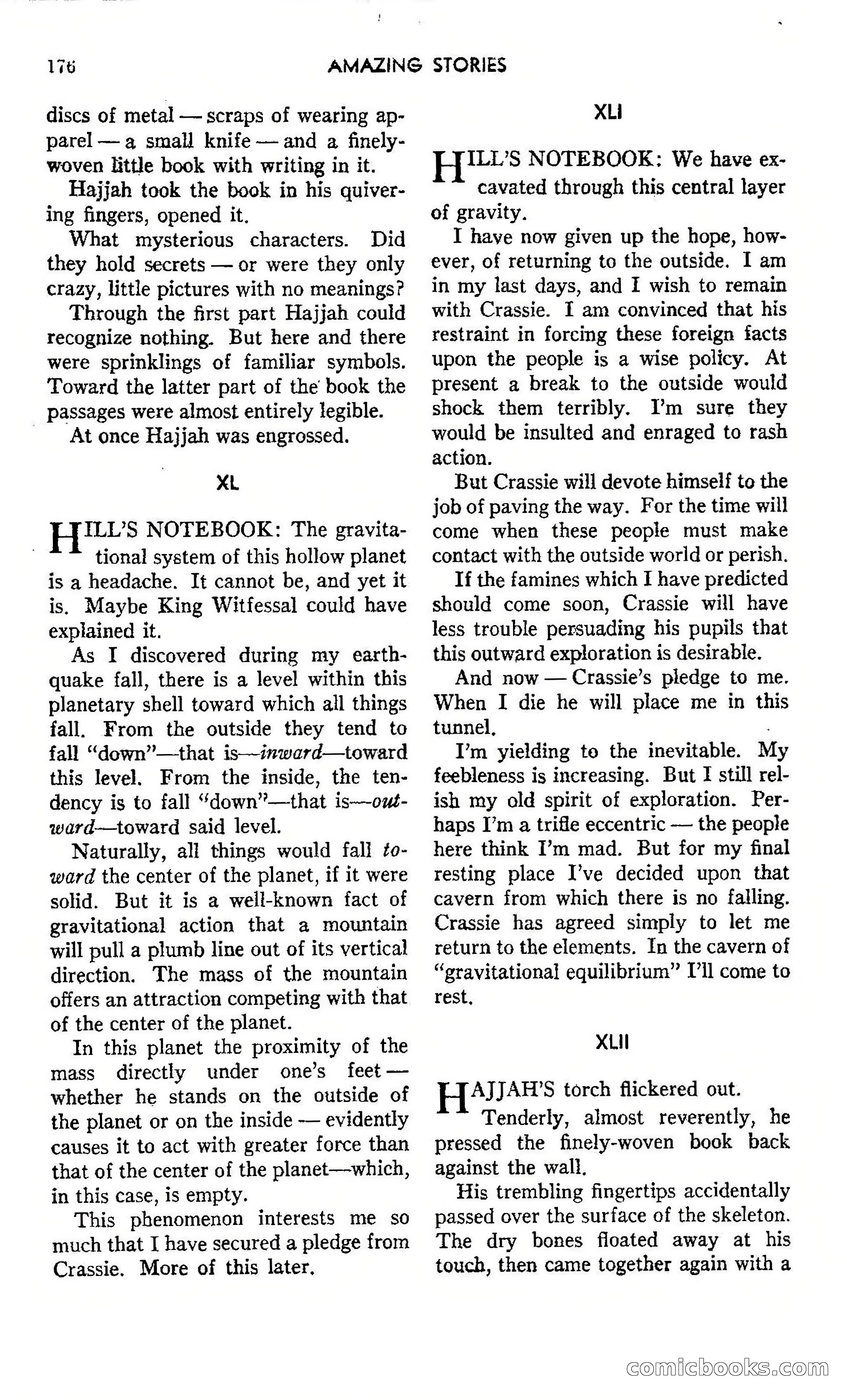 Amazing Stories, October 1942 — page 176 of 244