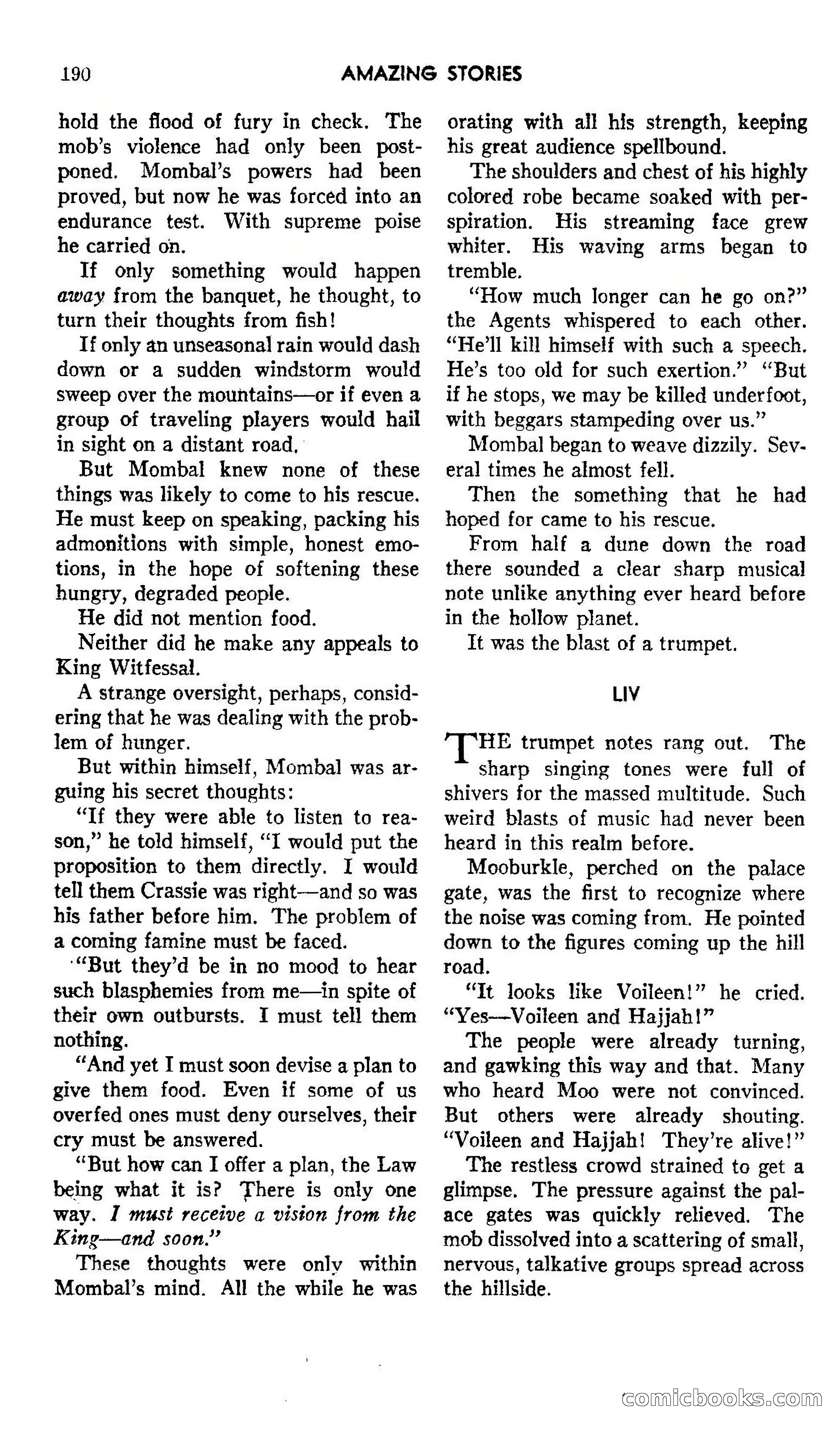 Amazing Stories, October 1942 — page 190 of 244