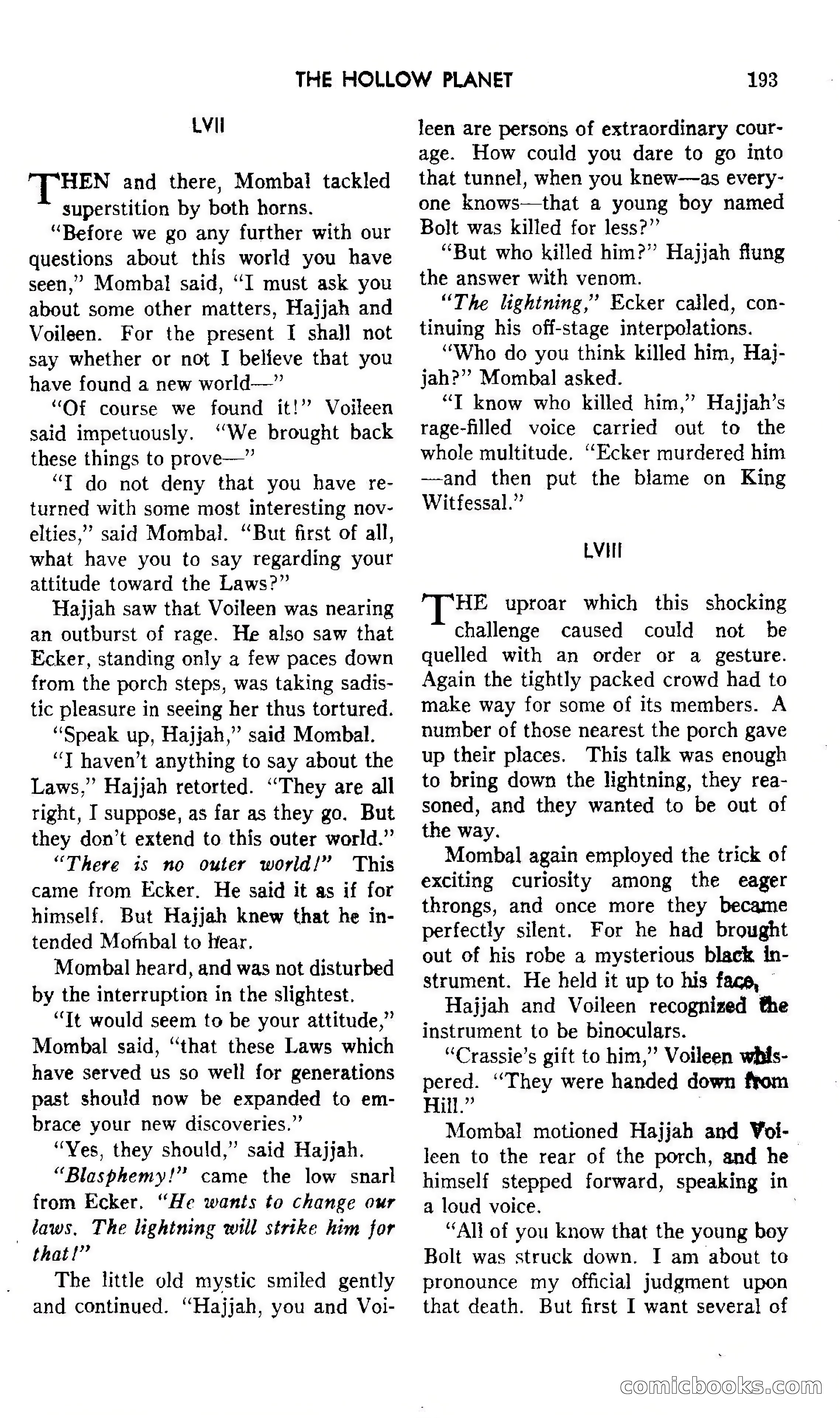 Amazing Stories, October 1942 — page 193 of 244