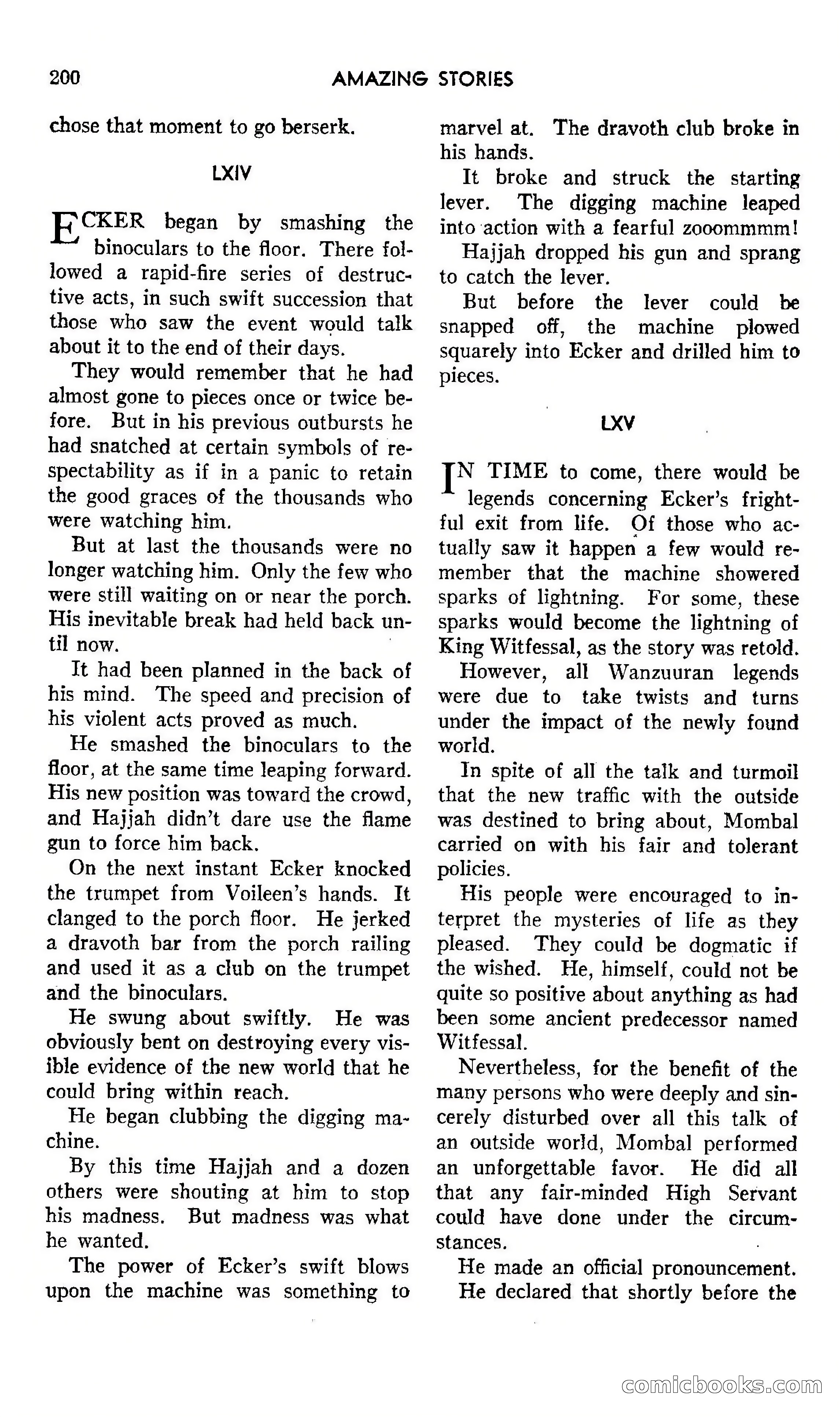 Amazing Stories, October 1942 — page 200 of 244