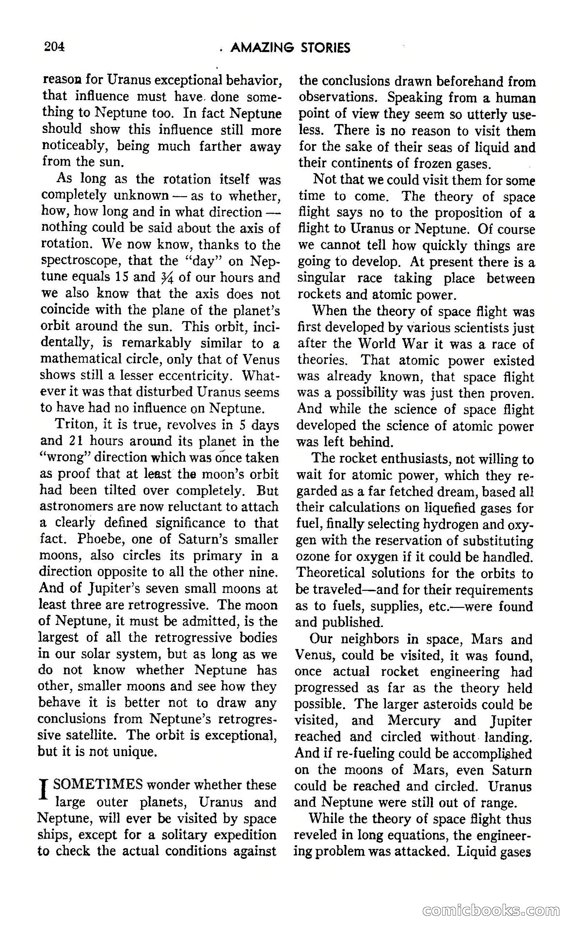 Amazing Stories, October 1942 — page 204 of 244