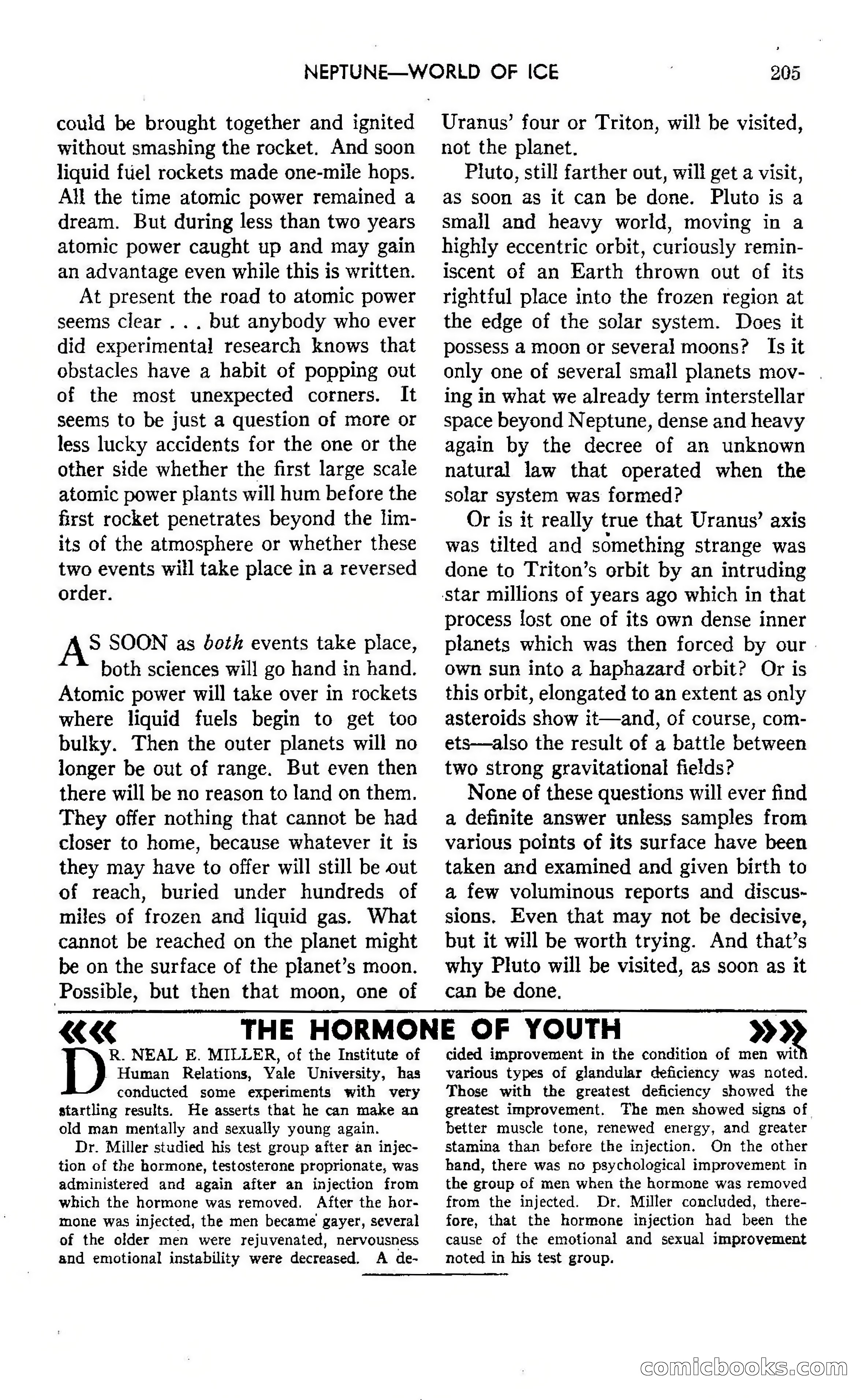 Amazing Stories, October 1942 — page 205 of 244