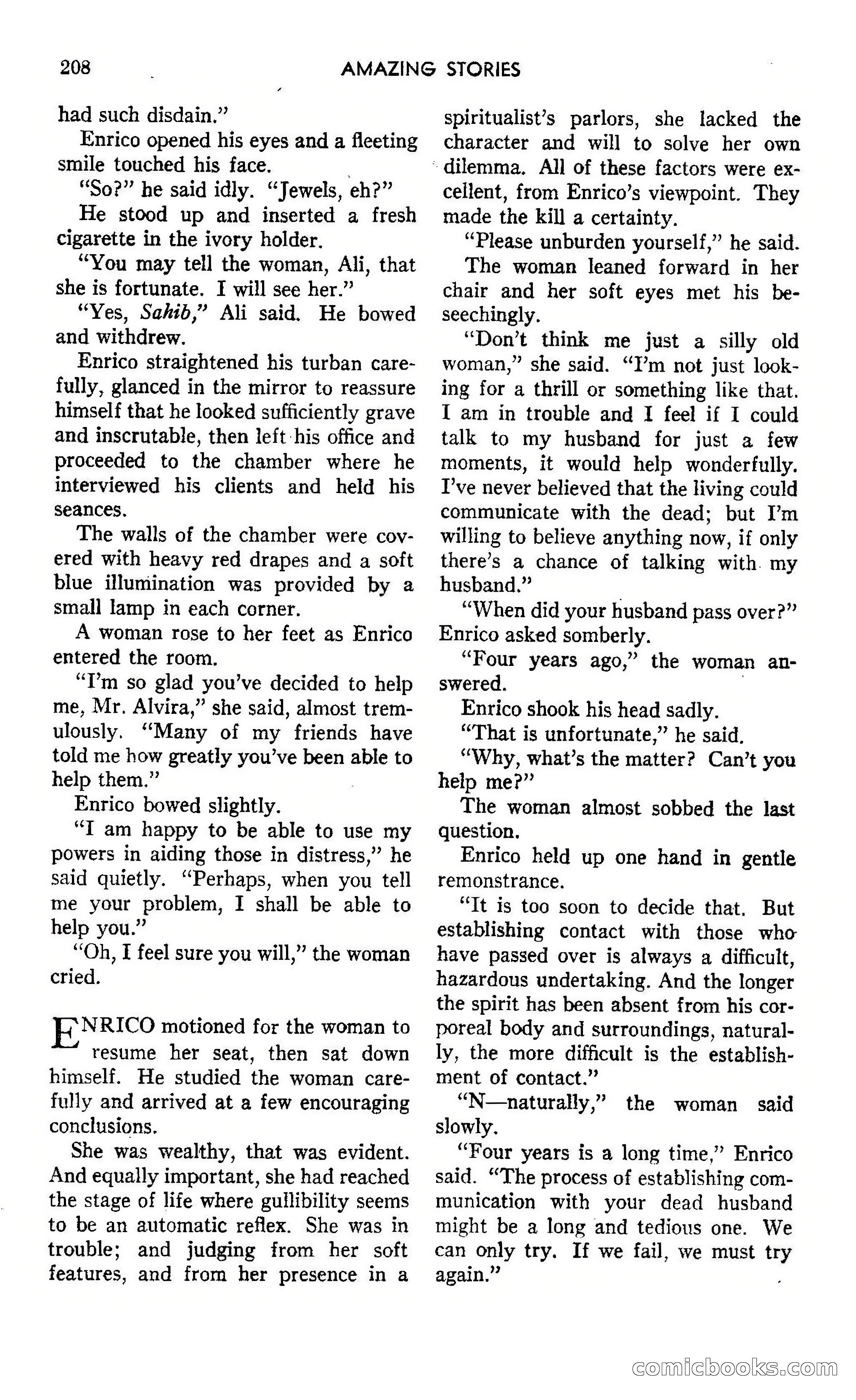 Amazing Stories, October 1942 — page 208 of 244