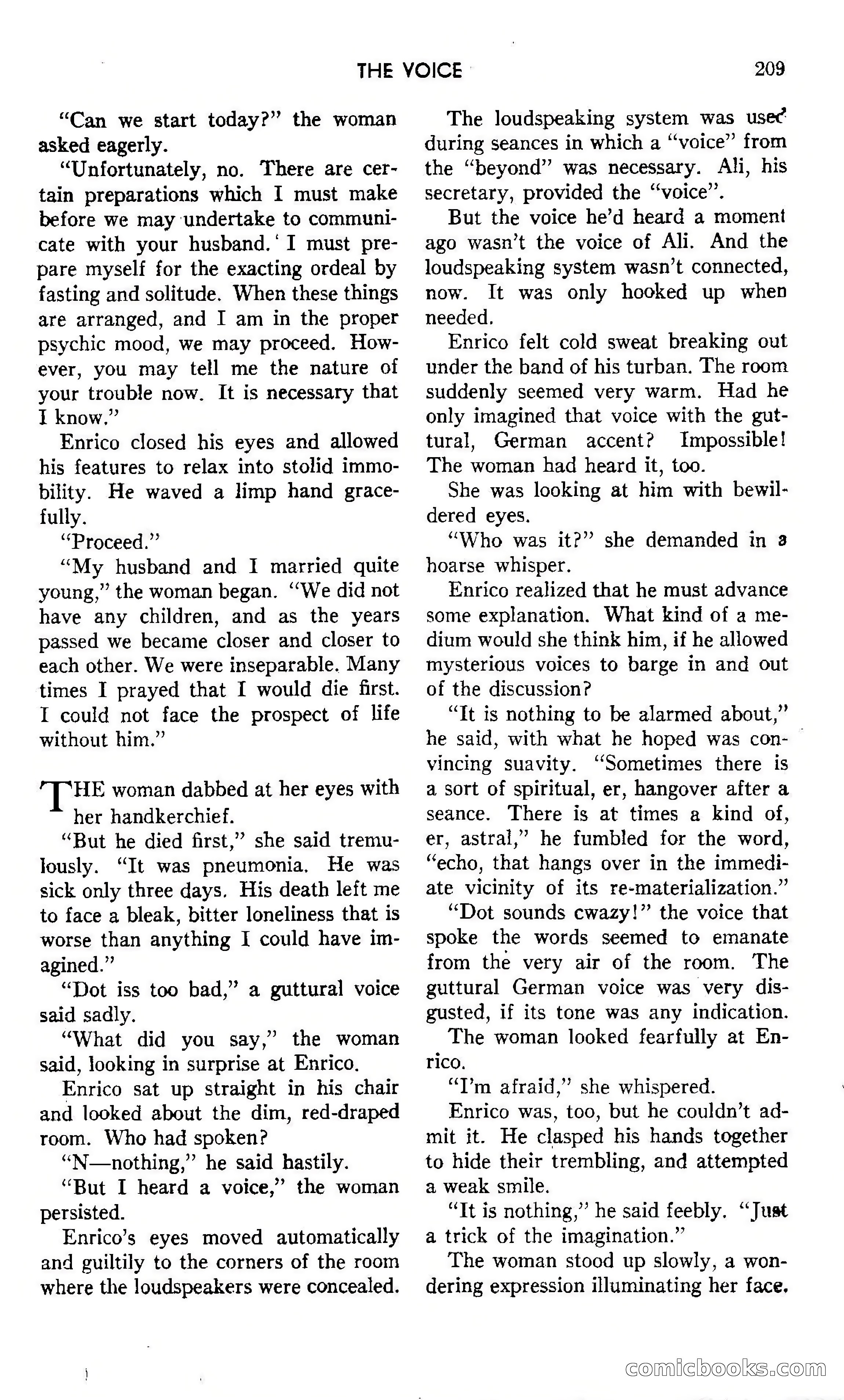 Amazing Stories, October 1942 — page 209 of 244