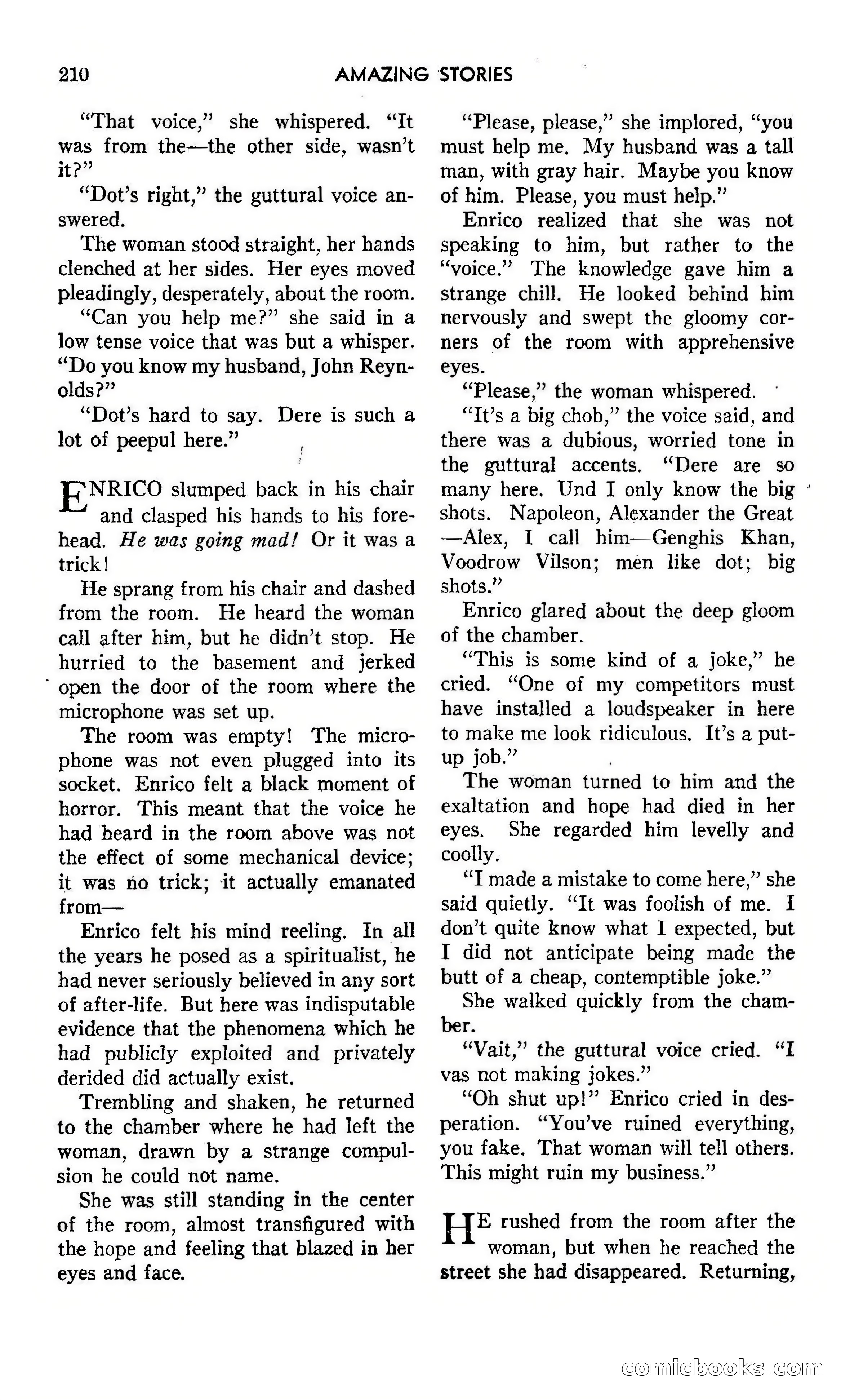 Amazing Stories, October 1942 — page 210 of 244
